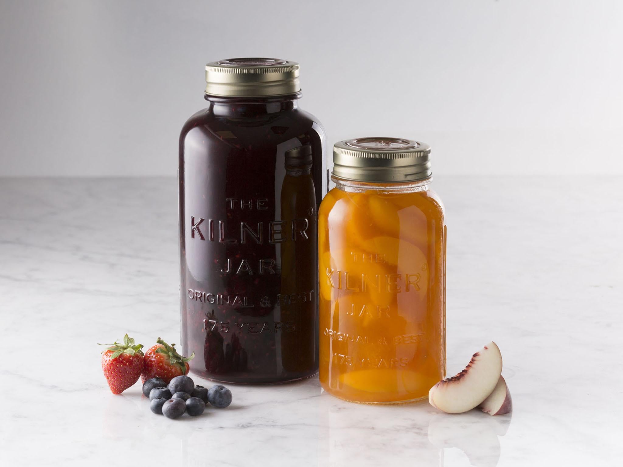Kilner Anniversary screw top jar 1.5lt, 0.75lt, kilnerjar.co.uk