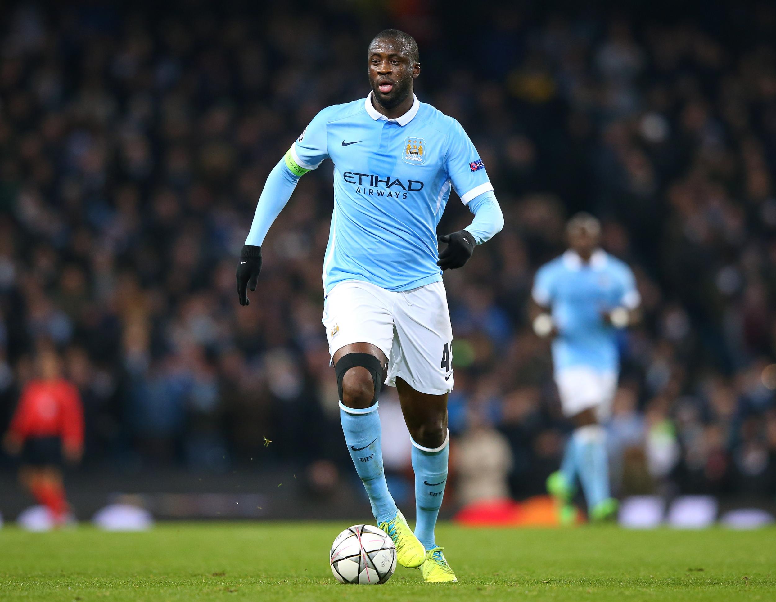 Toure made 25 Premier League starts and scored five goals this season