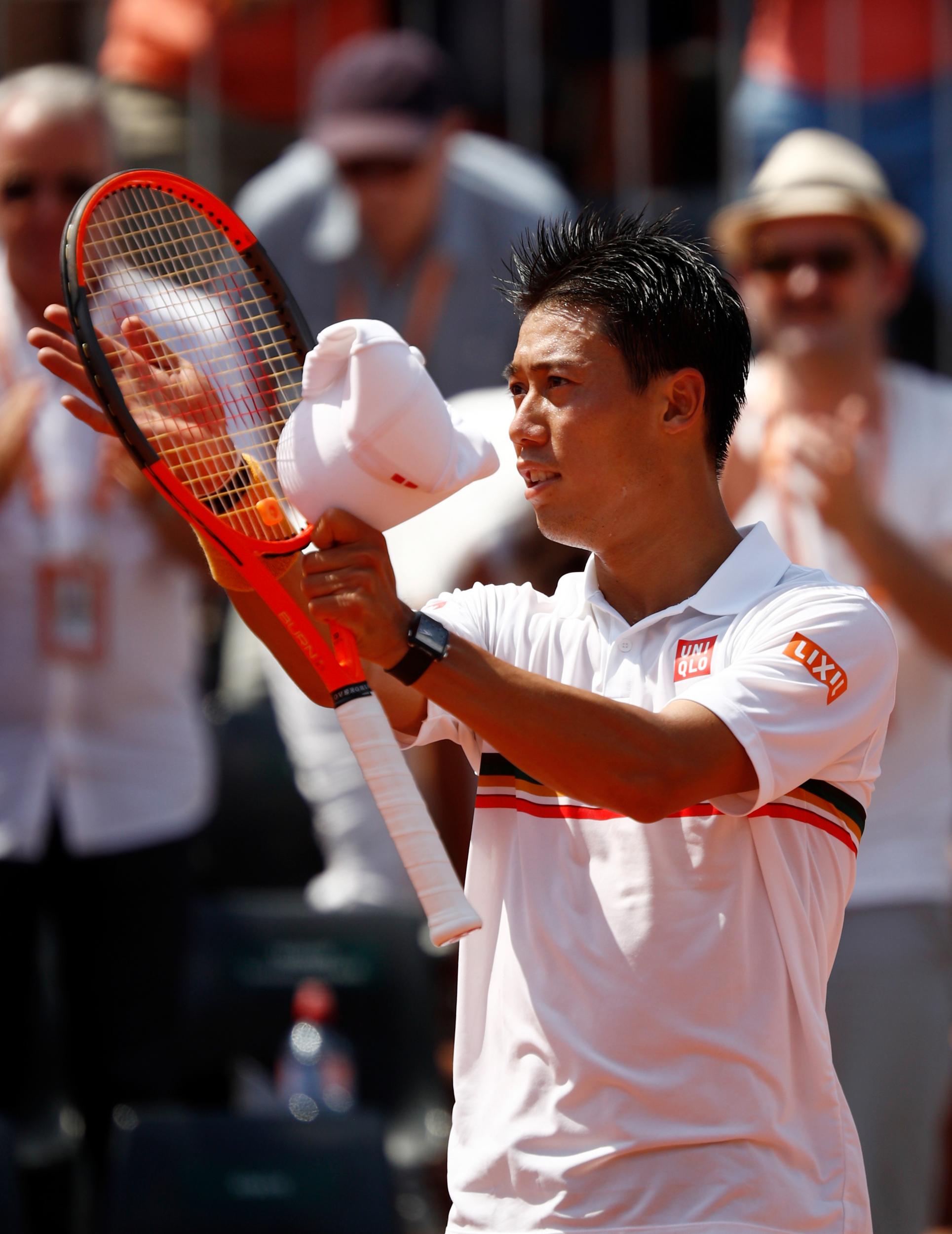 Nishikori was on top form