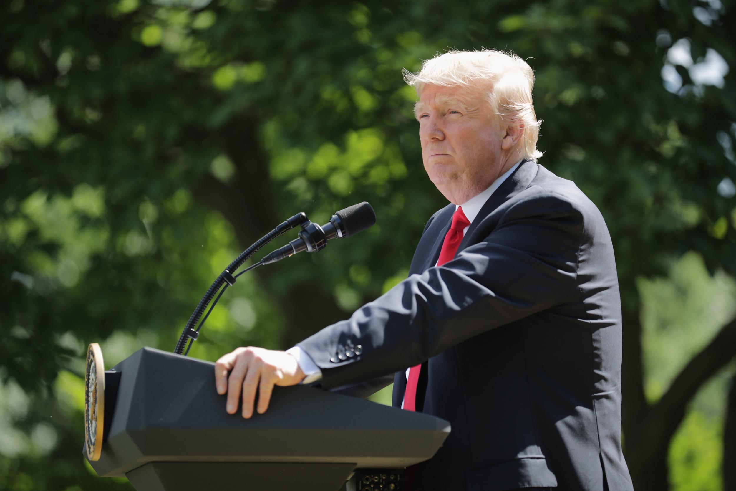 The US President has pulled his country out of the Paris Agreement