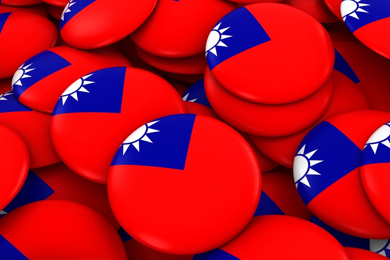 Taiwanese staff were ordered to remove their flag pins