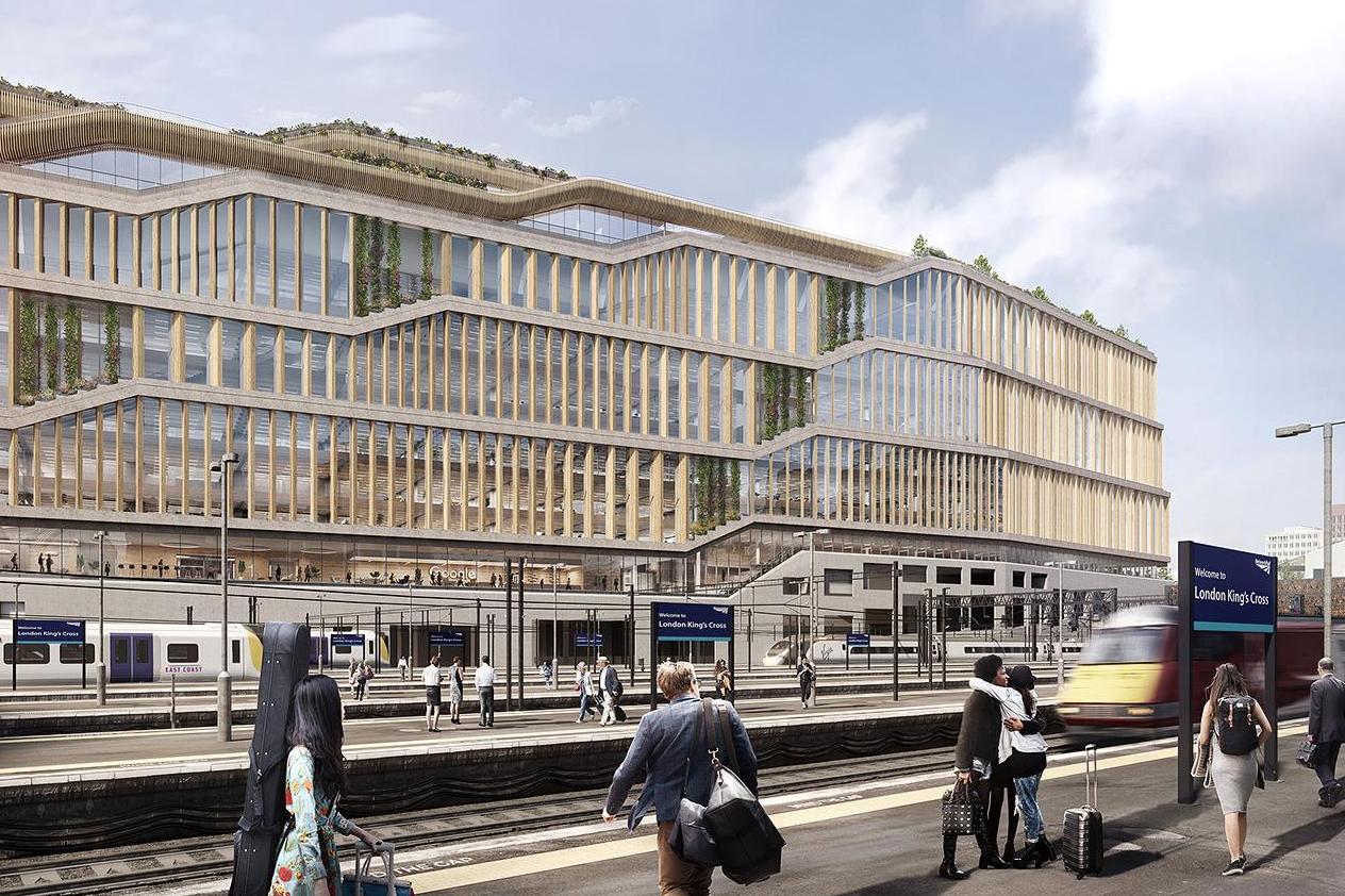 It will stretch parallel to the platforms of London King’s Cross railway station