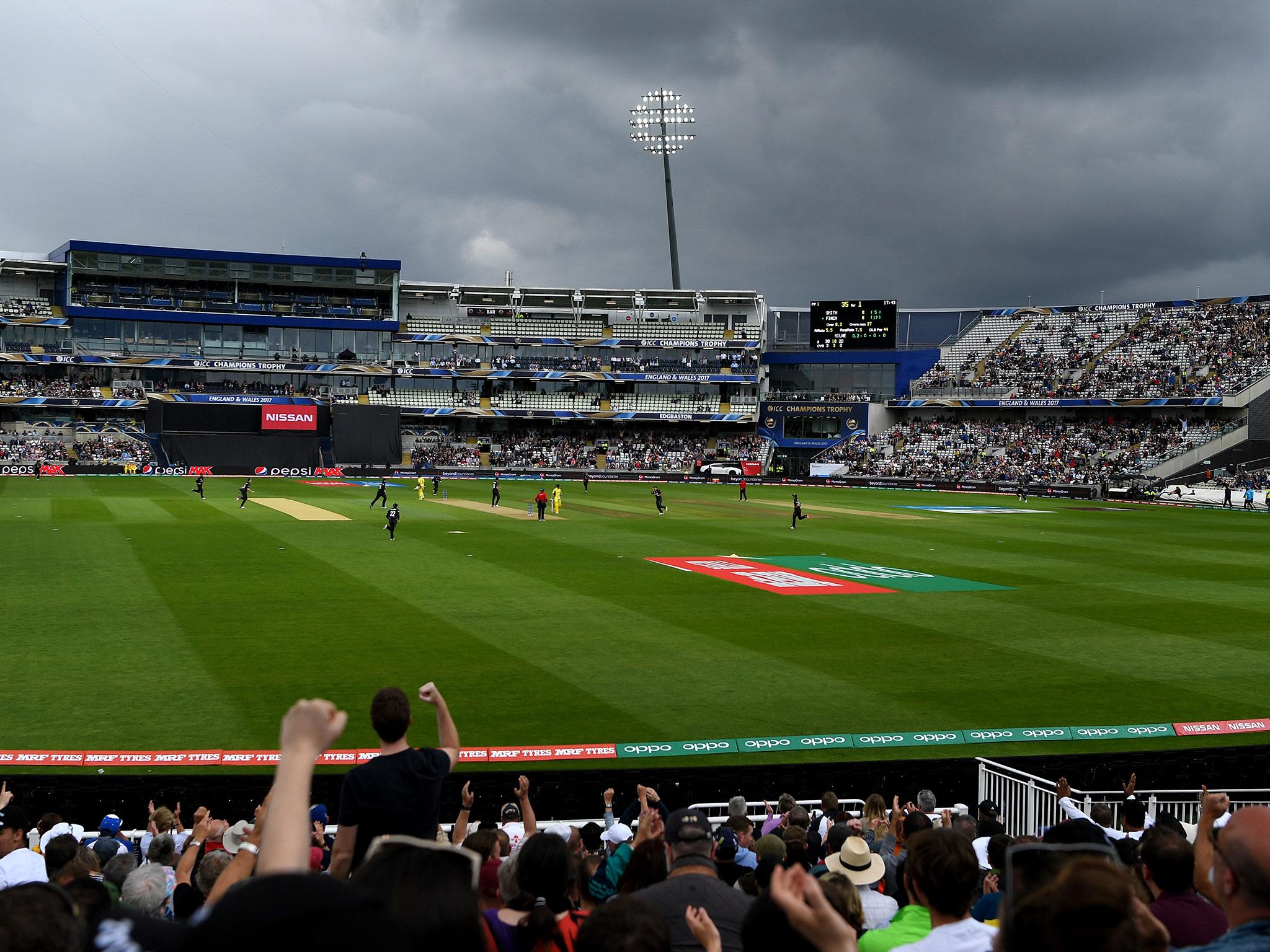 It was a damp affair at Edgbaston