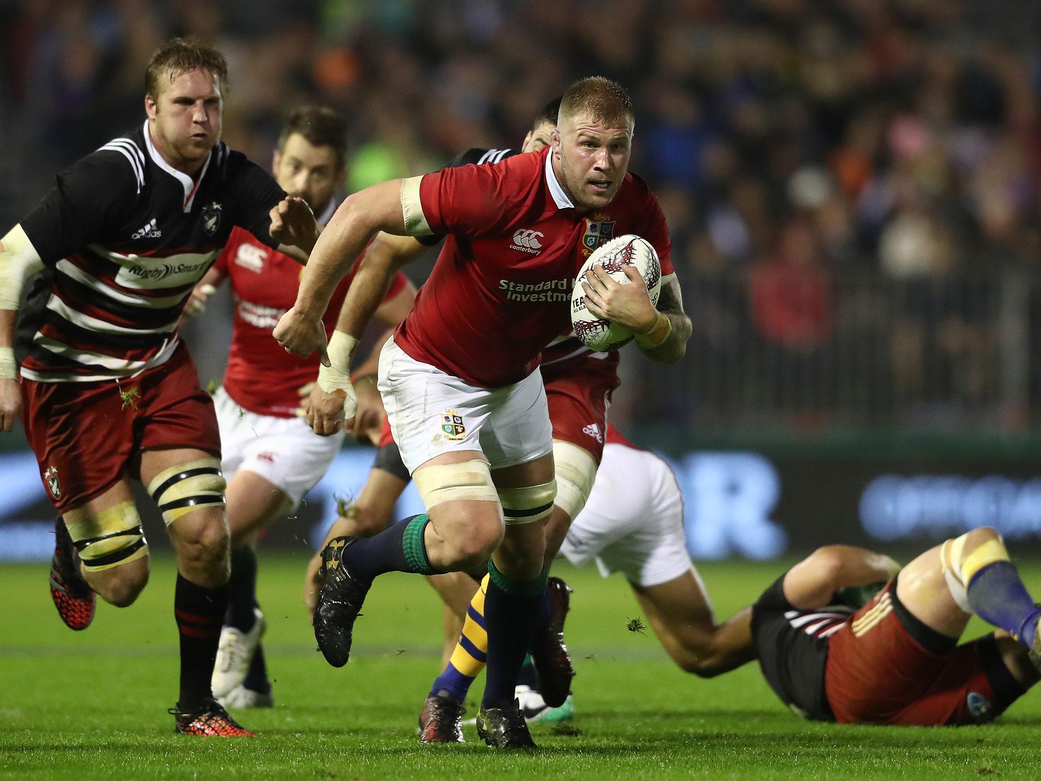 Ross Moriarty has been ruled out of the British and Irish Lions tour with injury