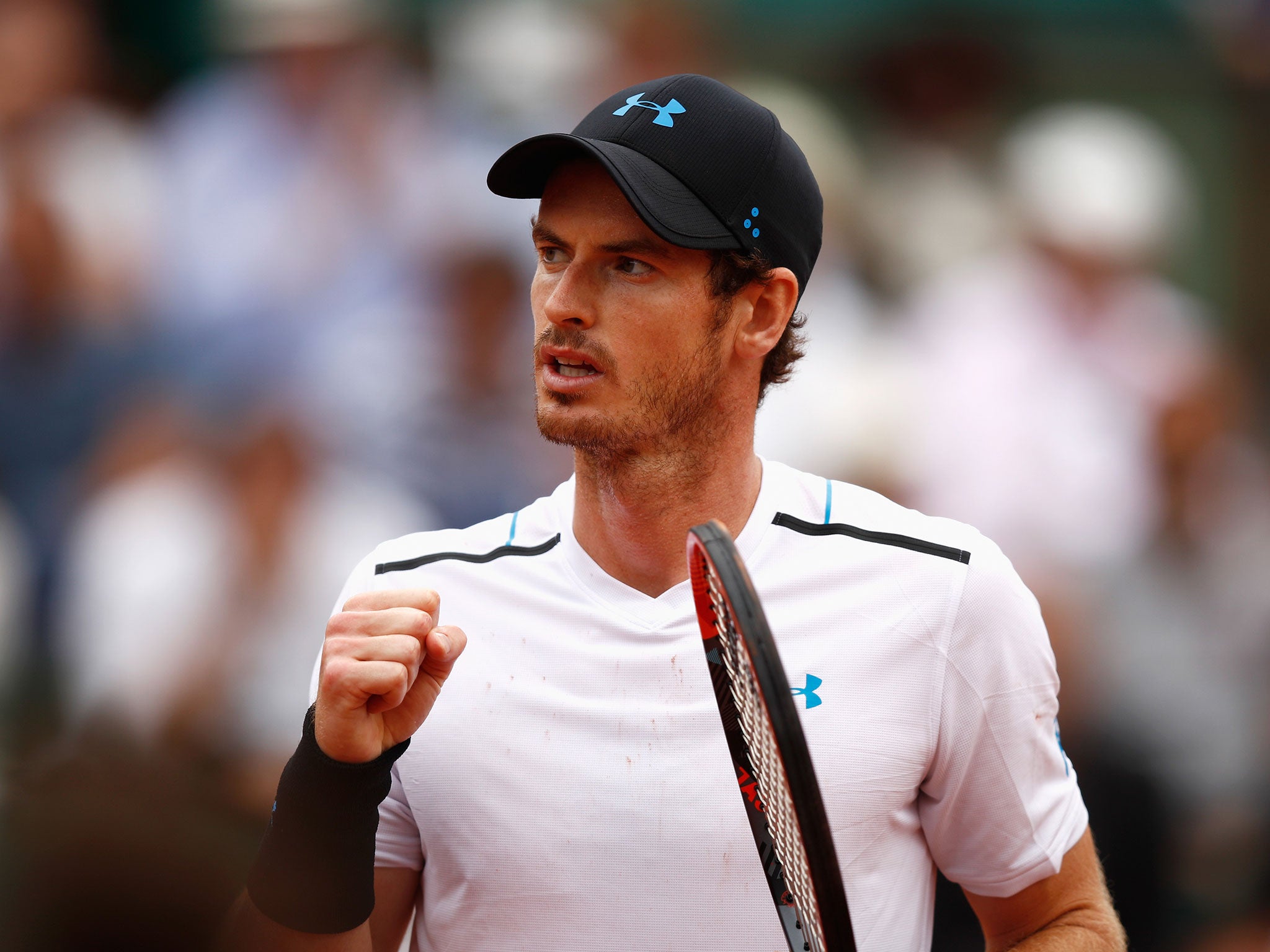 Andy Murray cruised past his opponent in the third