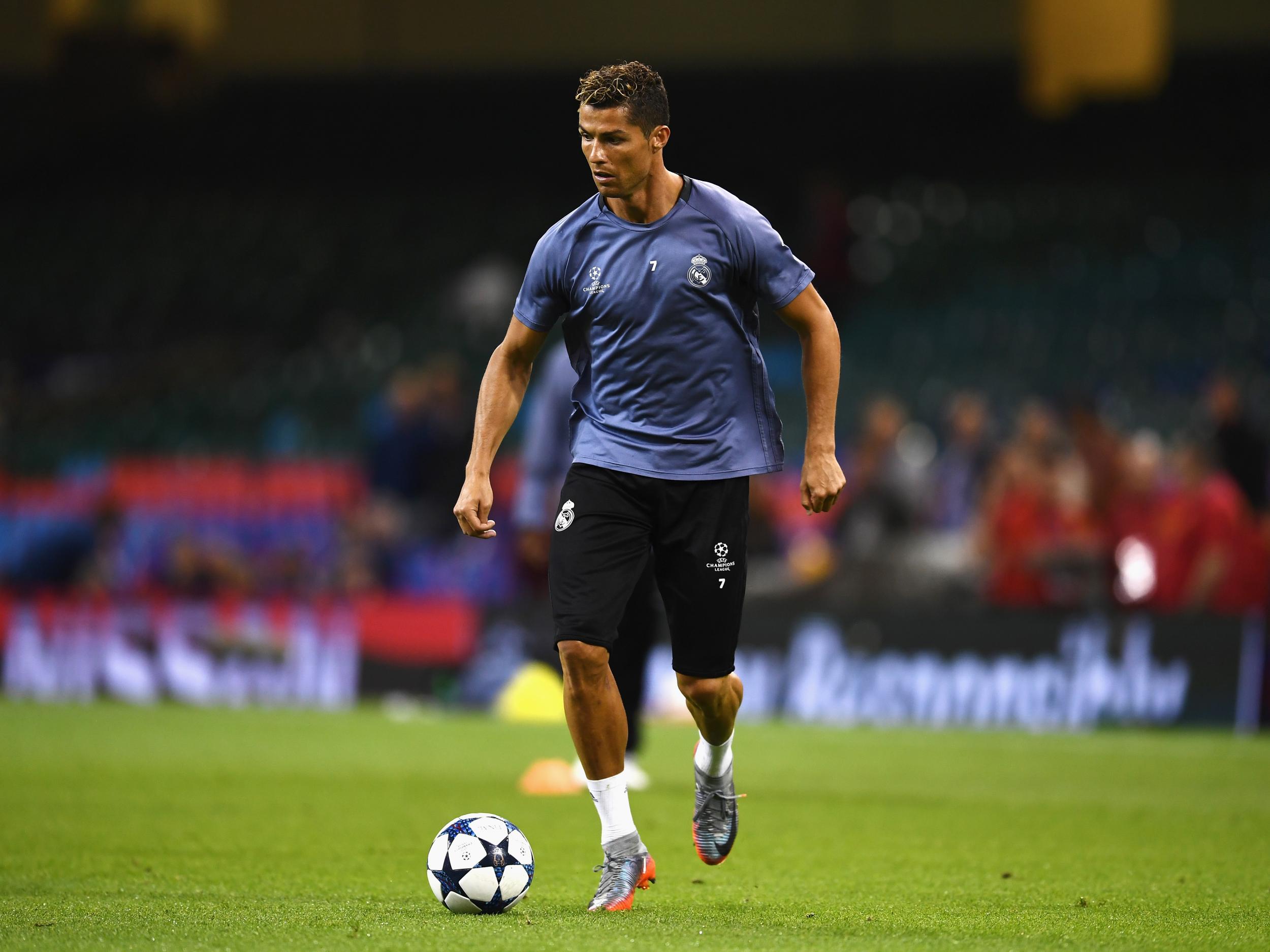 Naturally, Ronaldo starts for Real