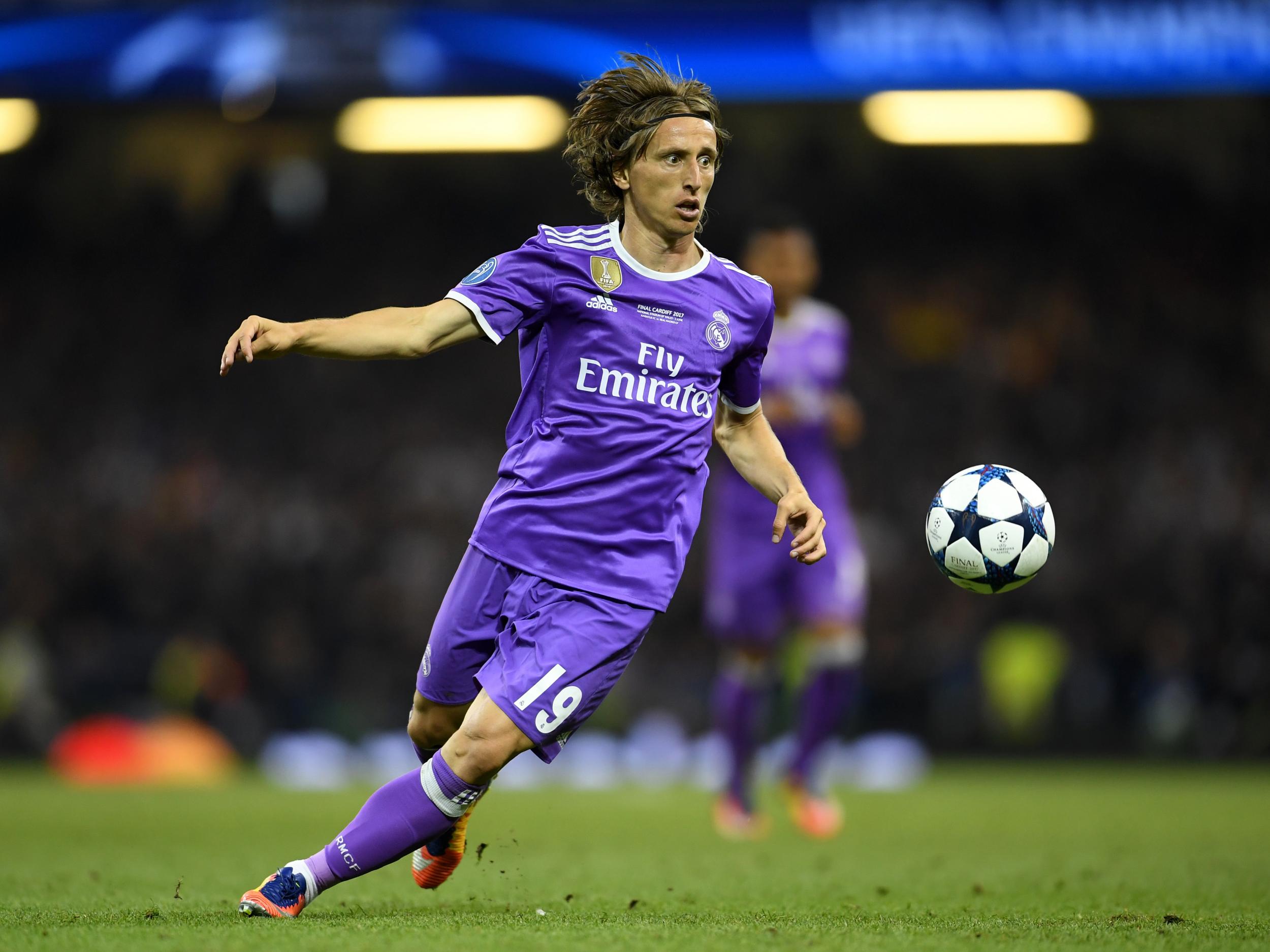 Modric picked out Ronaldo for the vital third goal