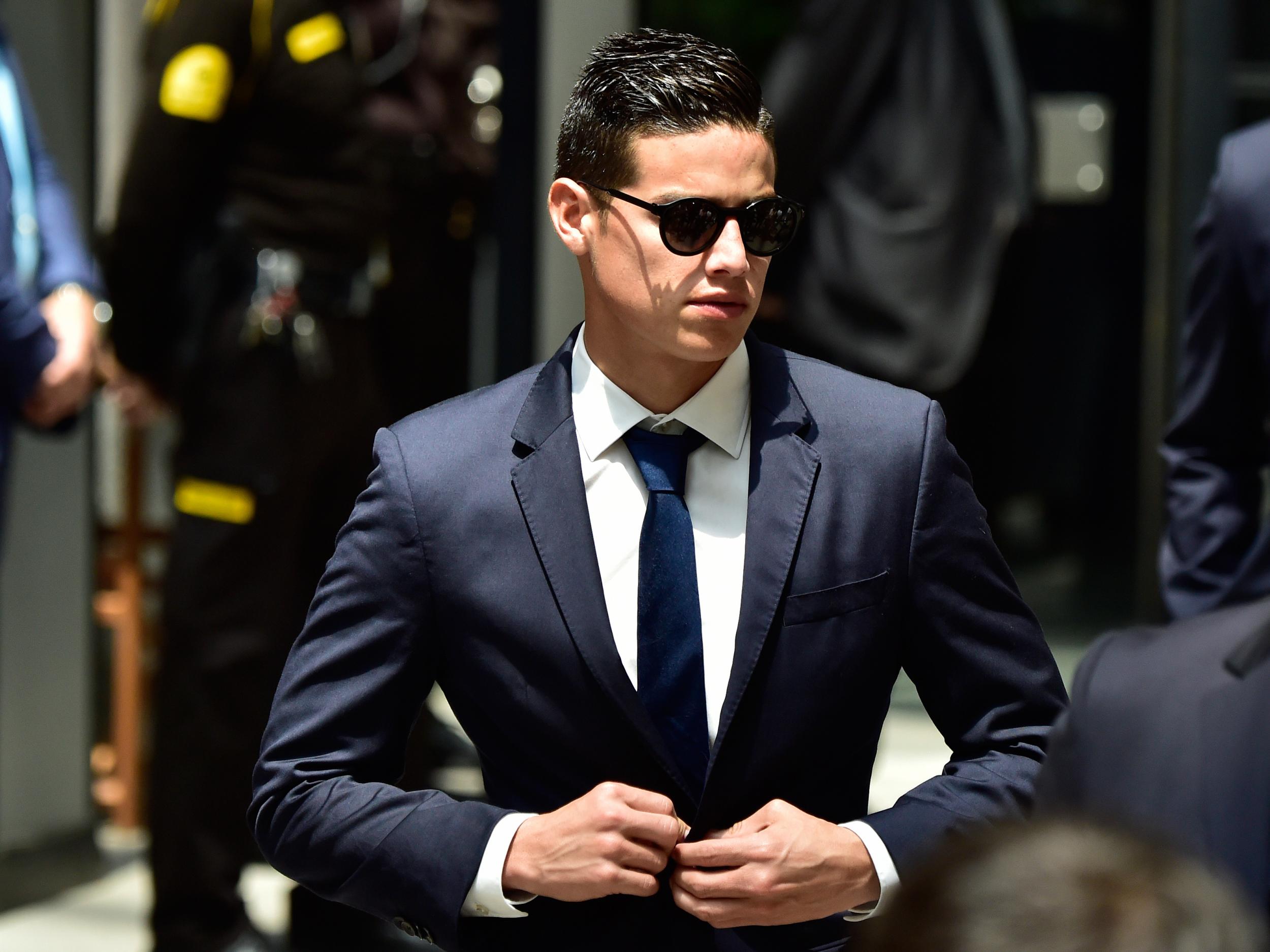 James Rodriguez appears to be nearing the exit door