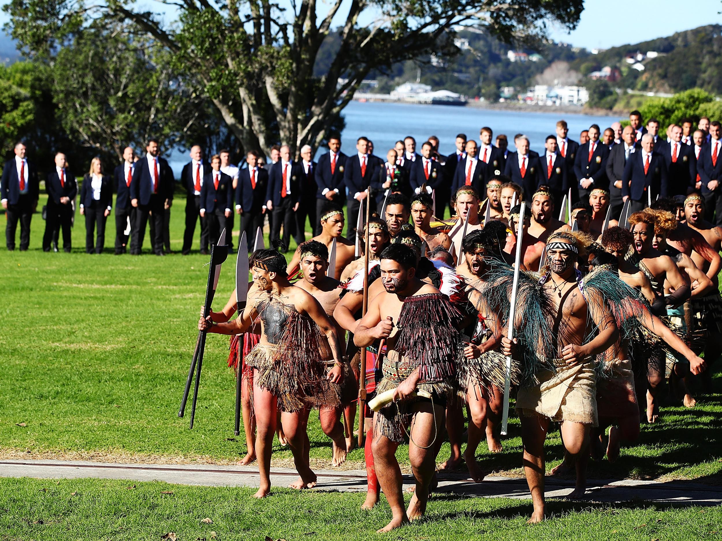 The Lions were at the location of the declaration of British sovereignty over New Zealand in 1840