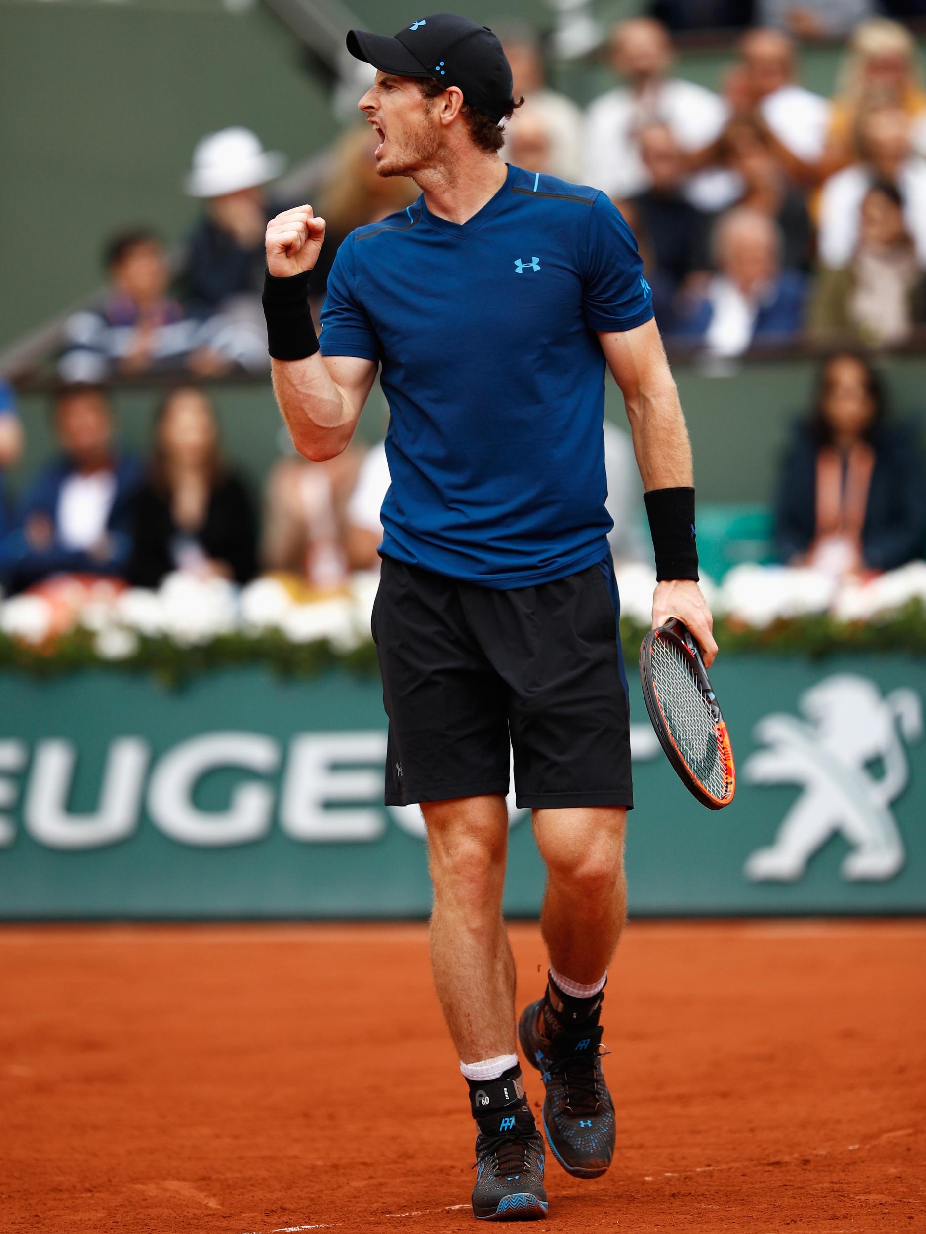 Murray is happy with the progress he has made in Paris