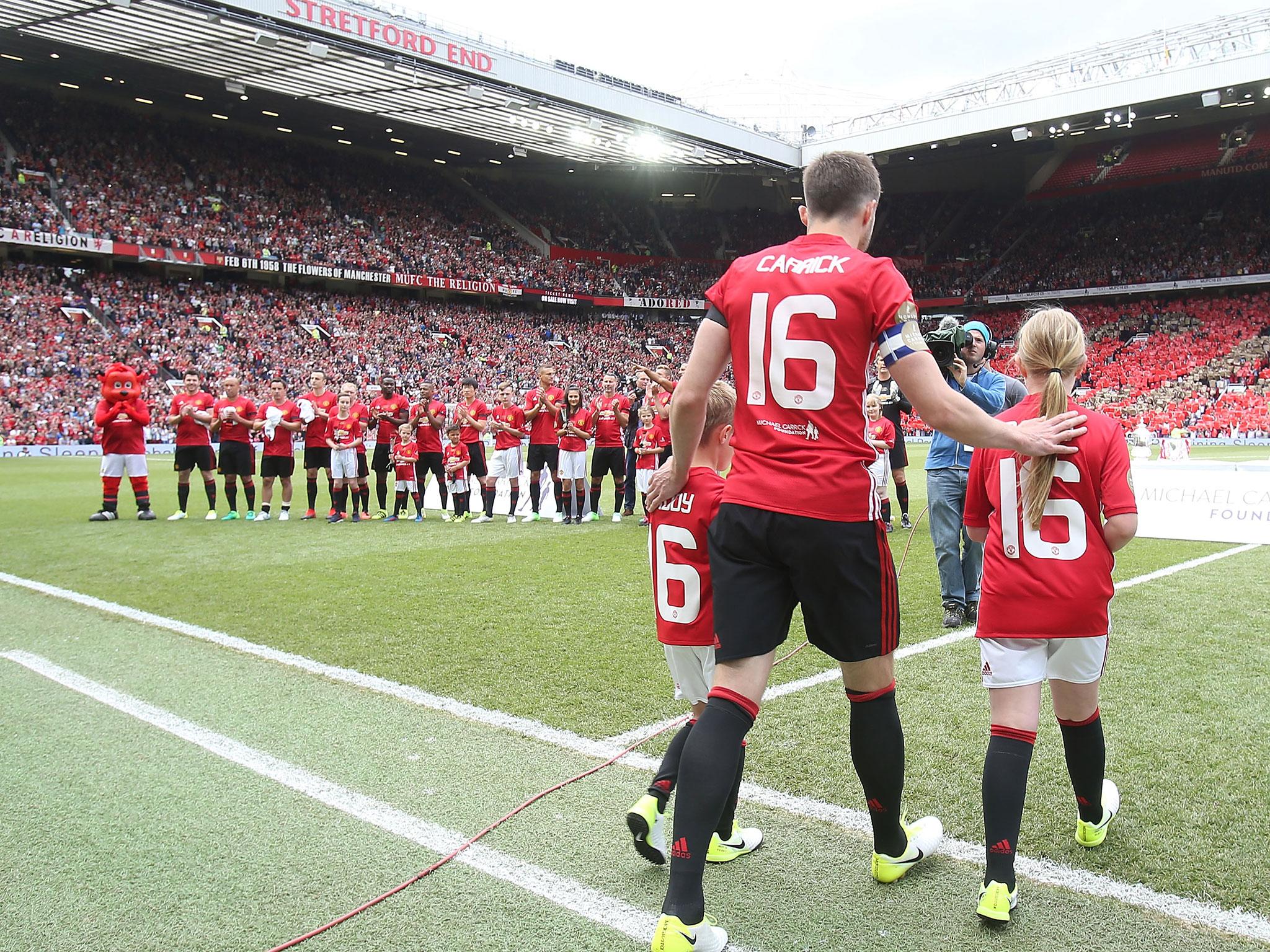 Michael Carrick enjoyed a fitting testimonial after 11 years at Manchester United