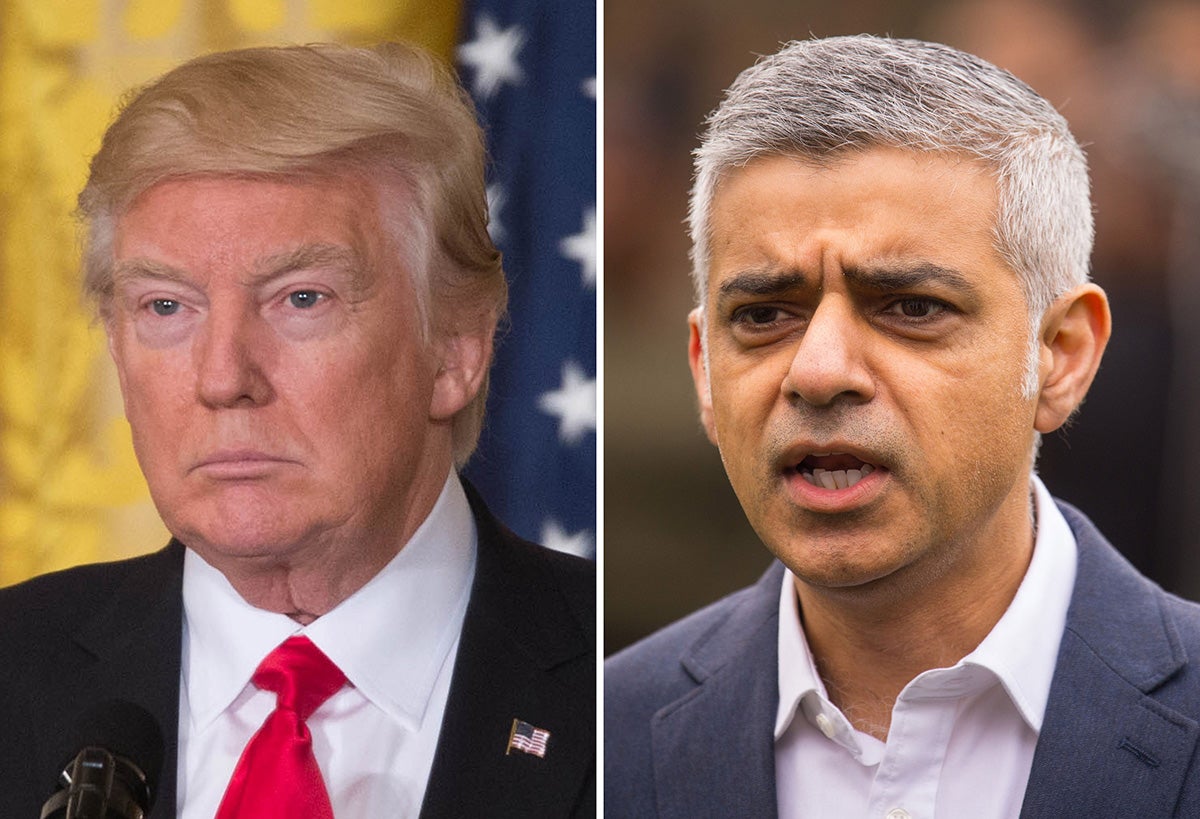 The London Mayor has now said the UK should not 'roll out the red carpet' for President Trump