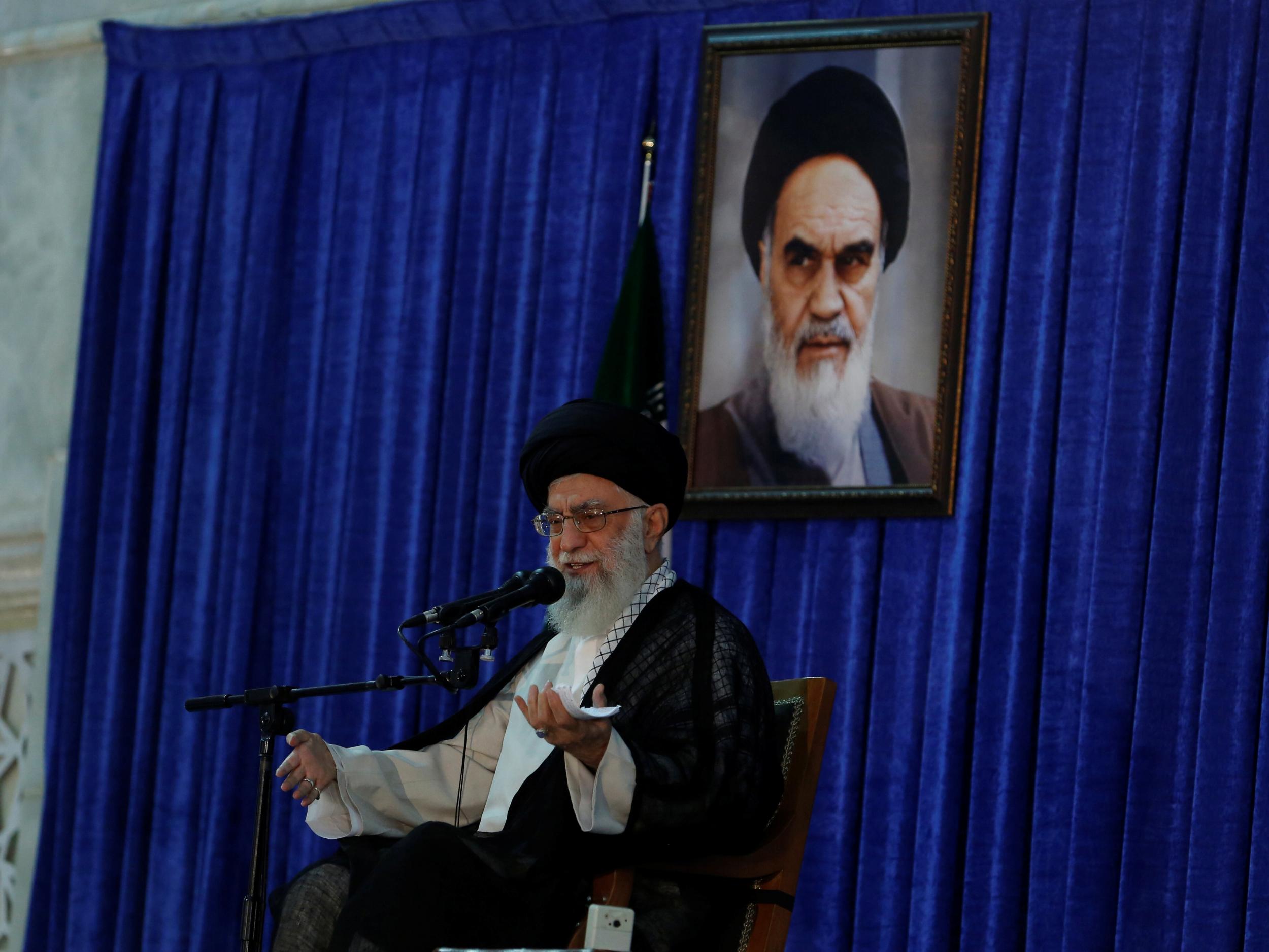 Iran's Supreme Leader Ayatollah Ali Khamenei