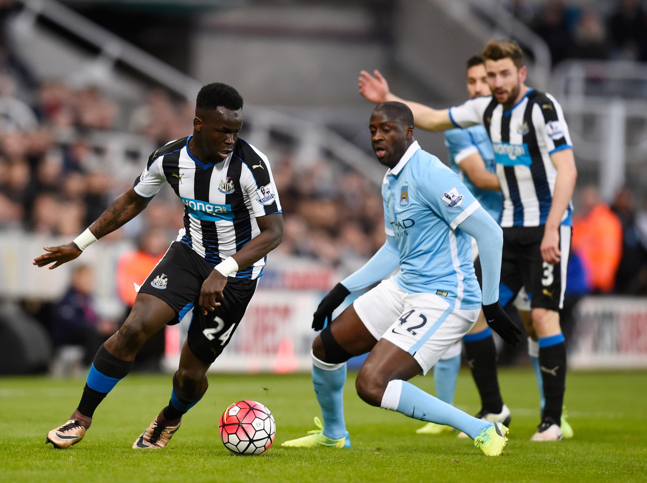 Tiote was a first-team regular for Newcastle for several seasons