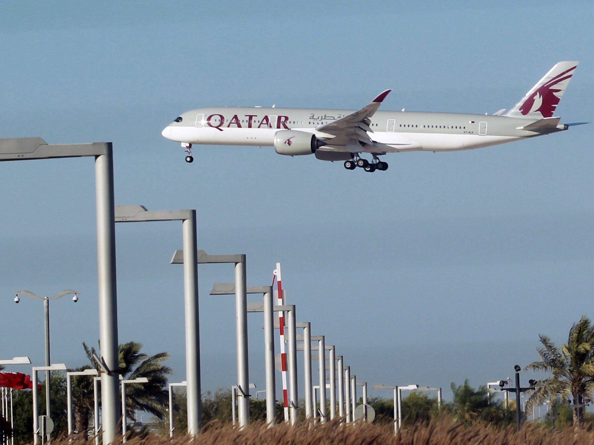 Qatar Airways say they will ban any sub-contractors who mistreat staff