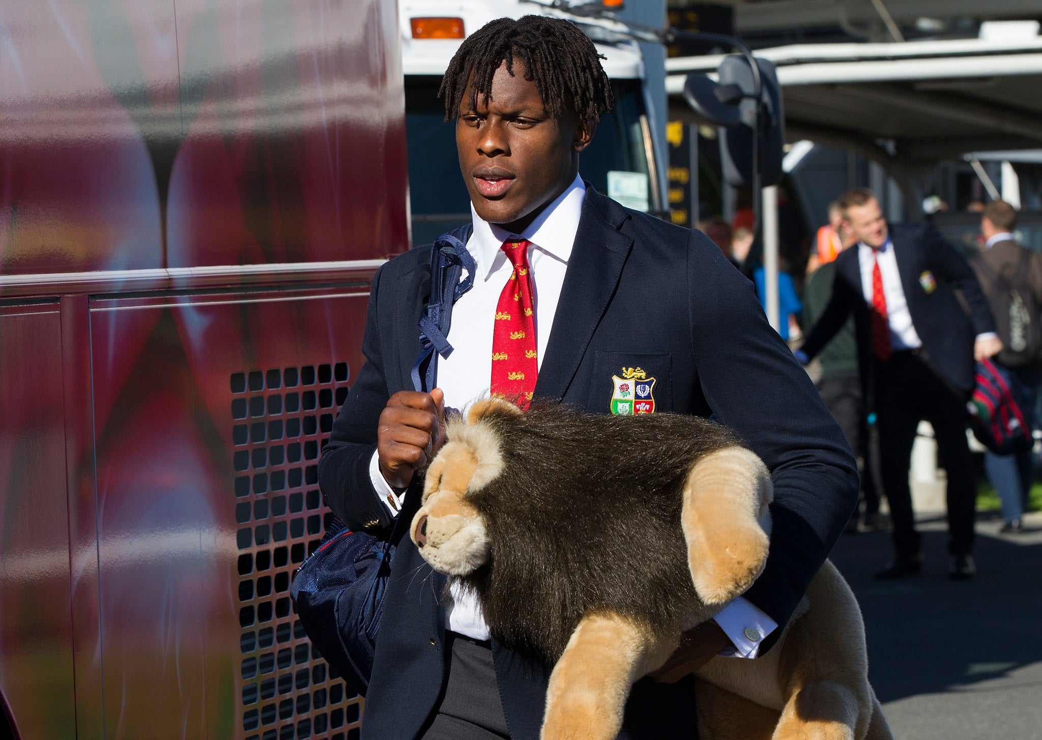 Maro Itoje has had to keep his eye on BIL the Lion