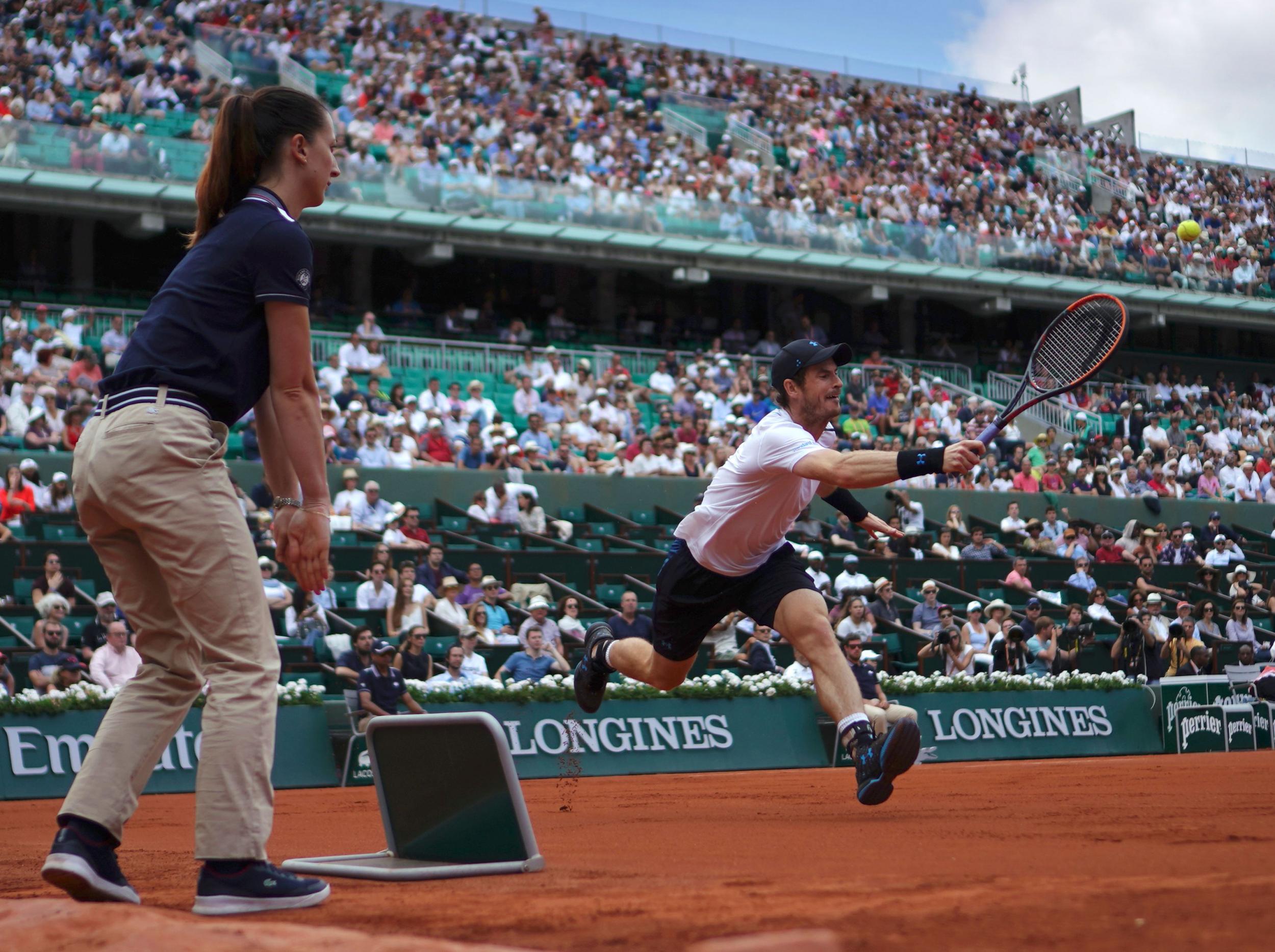 Murray is making good progress in Paris