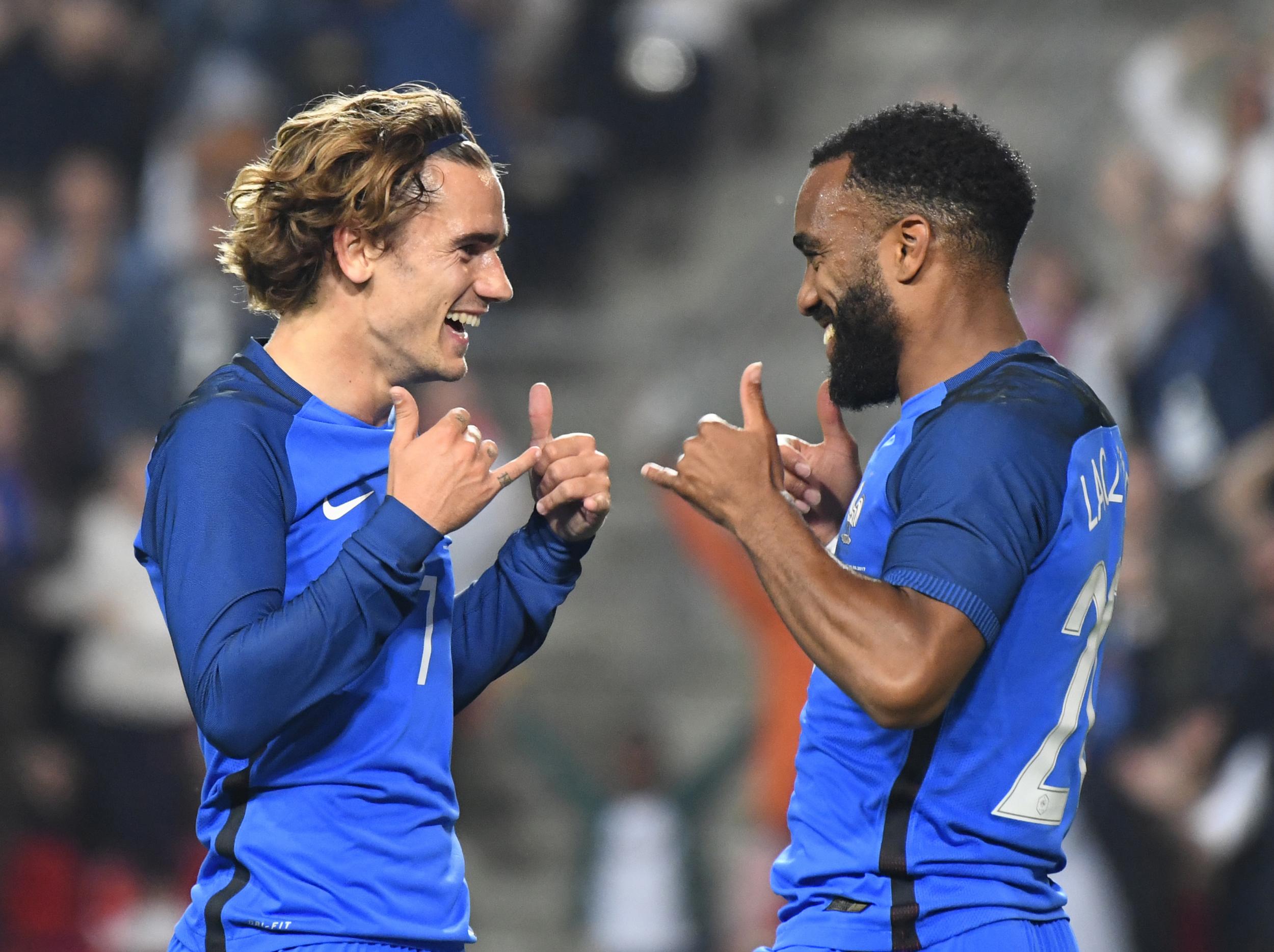 Lacazette had hoped to play alongside Griezmann at Atletico