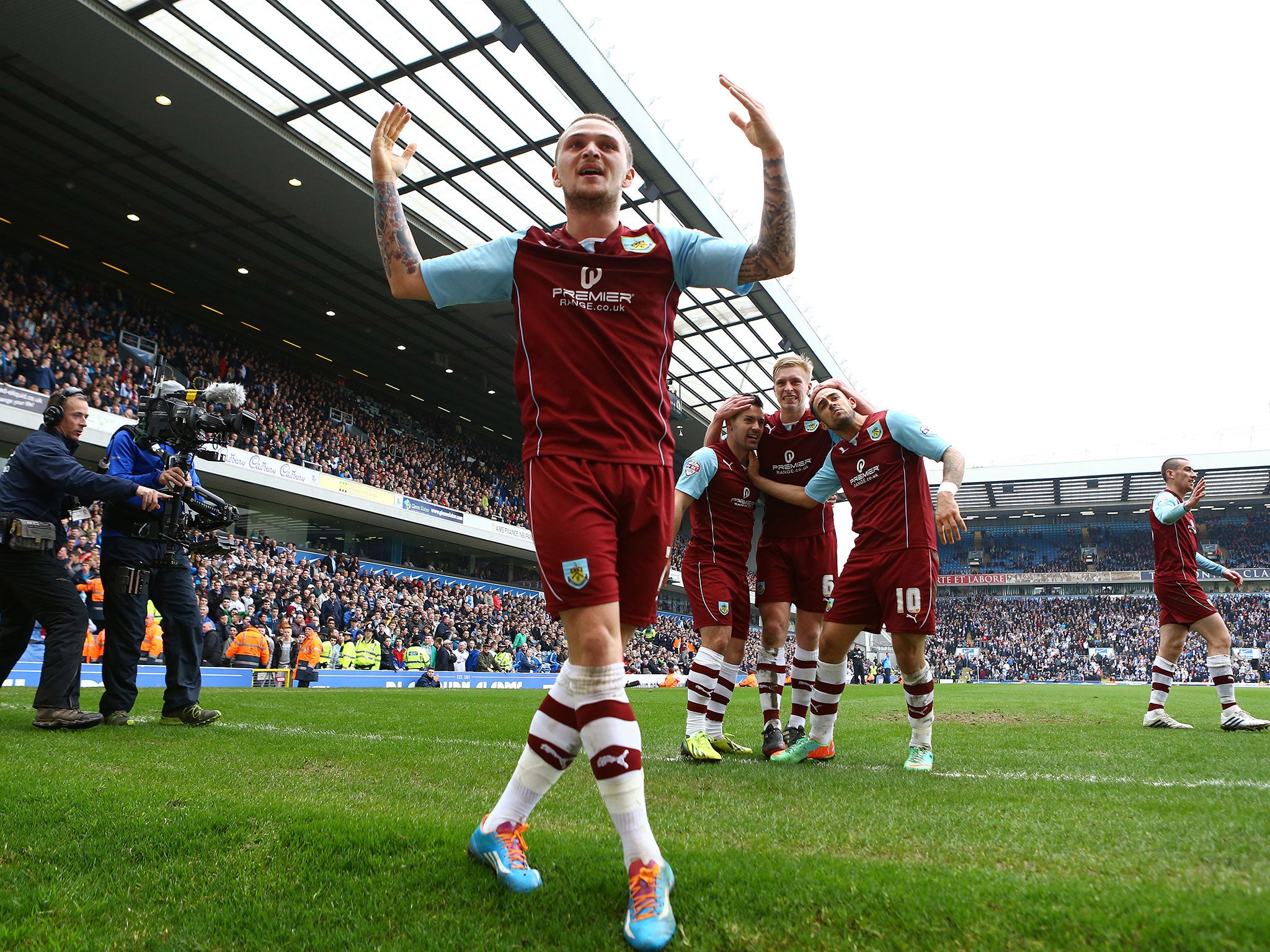 Trippier during his Burnley days