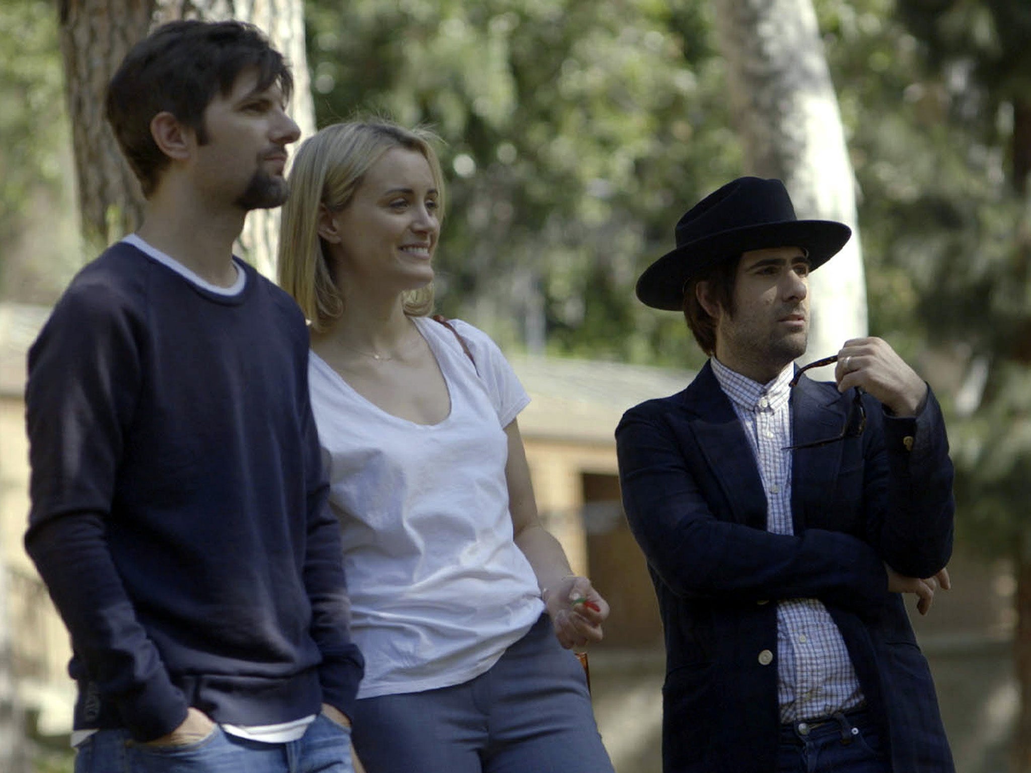 Adam Scott and Taylor Schilling starred in ‘The Overnight’ – or ‘the penis movie’