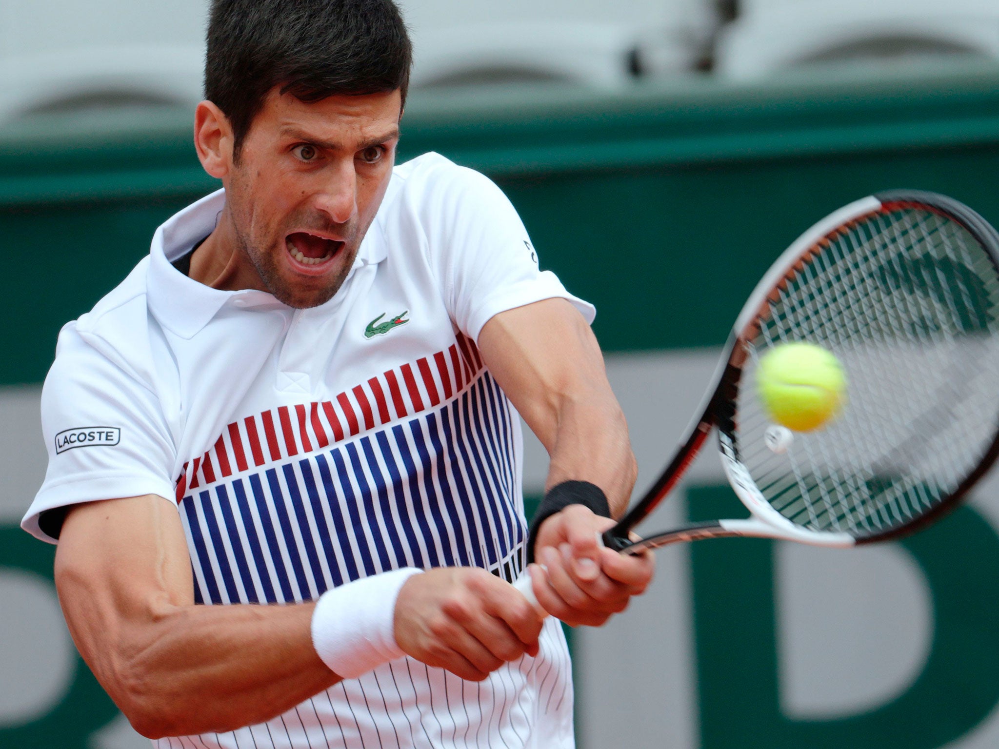 Djokovic was outclassed by the young Austrian on Wednesday