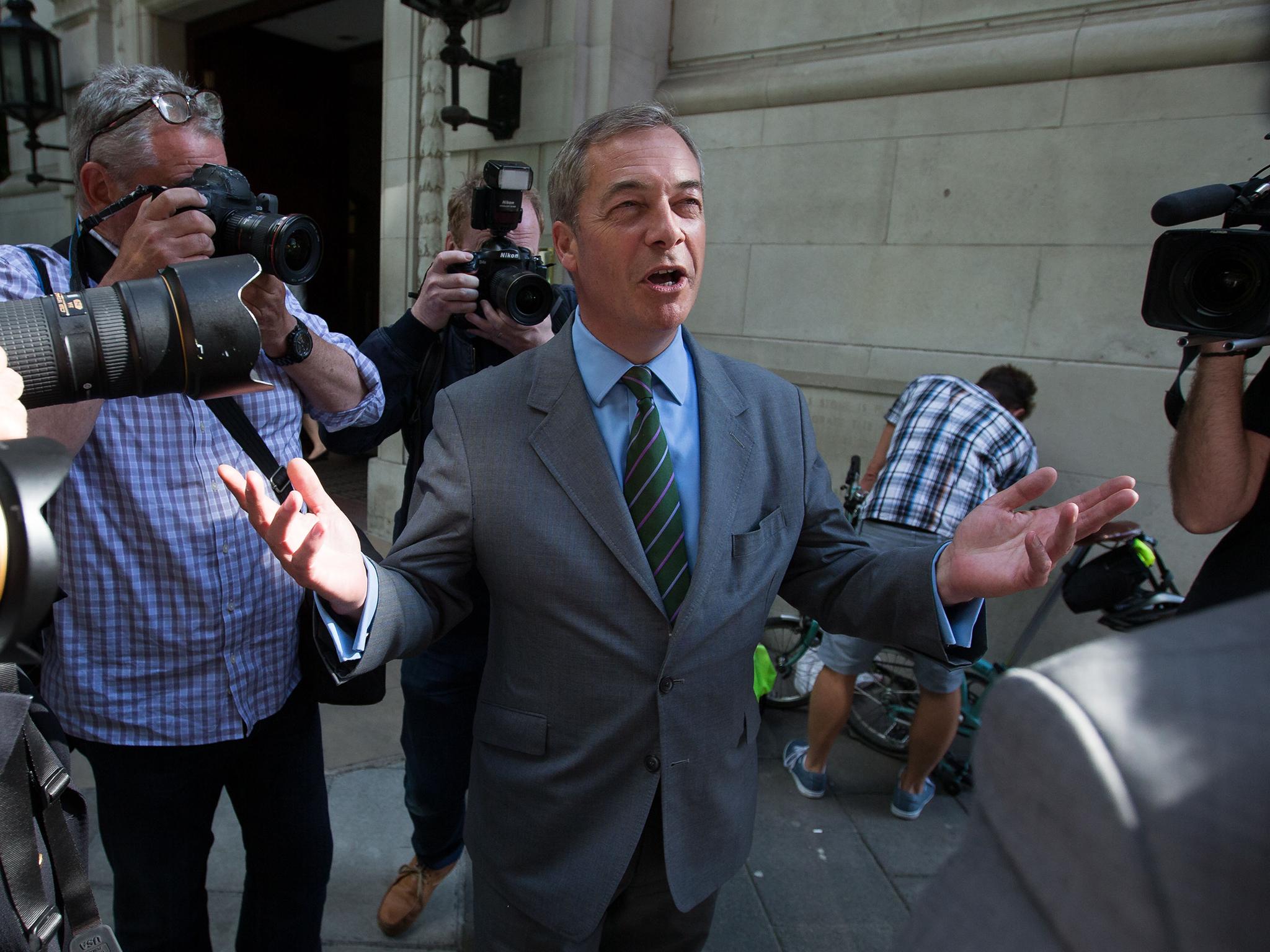 Nigel Farage led Ukip to success but the party's vote has collapsed since 2015