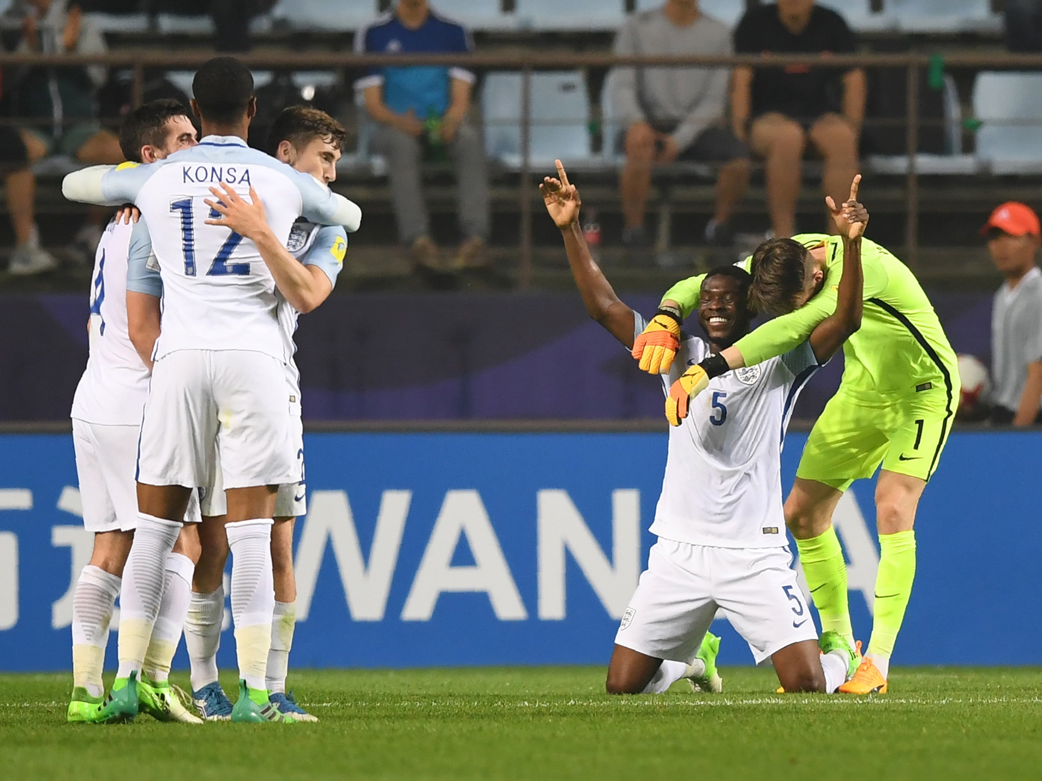 England will play Venezuela in Sunday's final