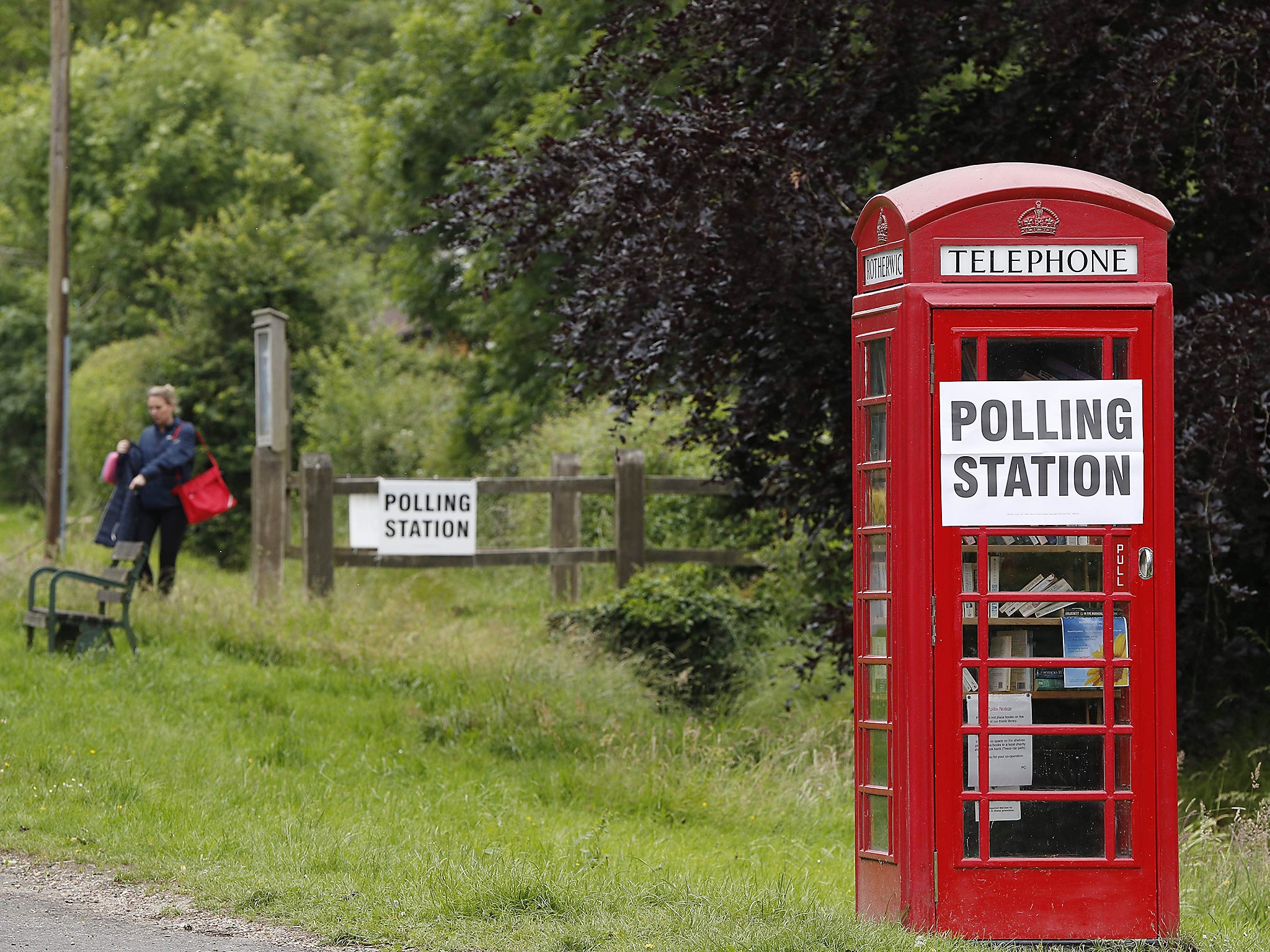 It’s been reported that some disabled voters could not access polling stations