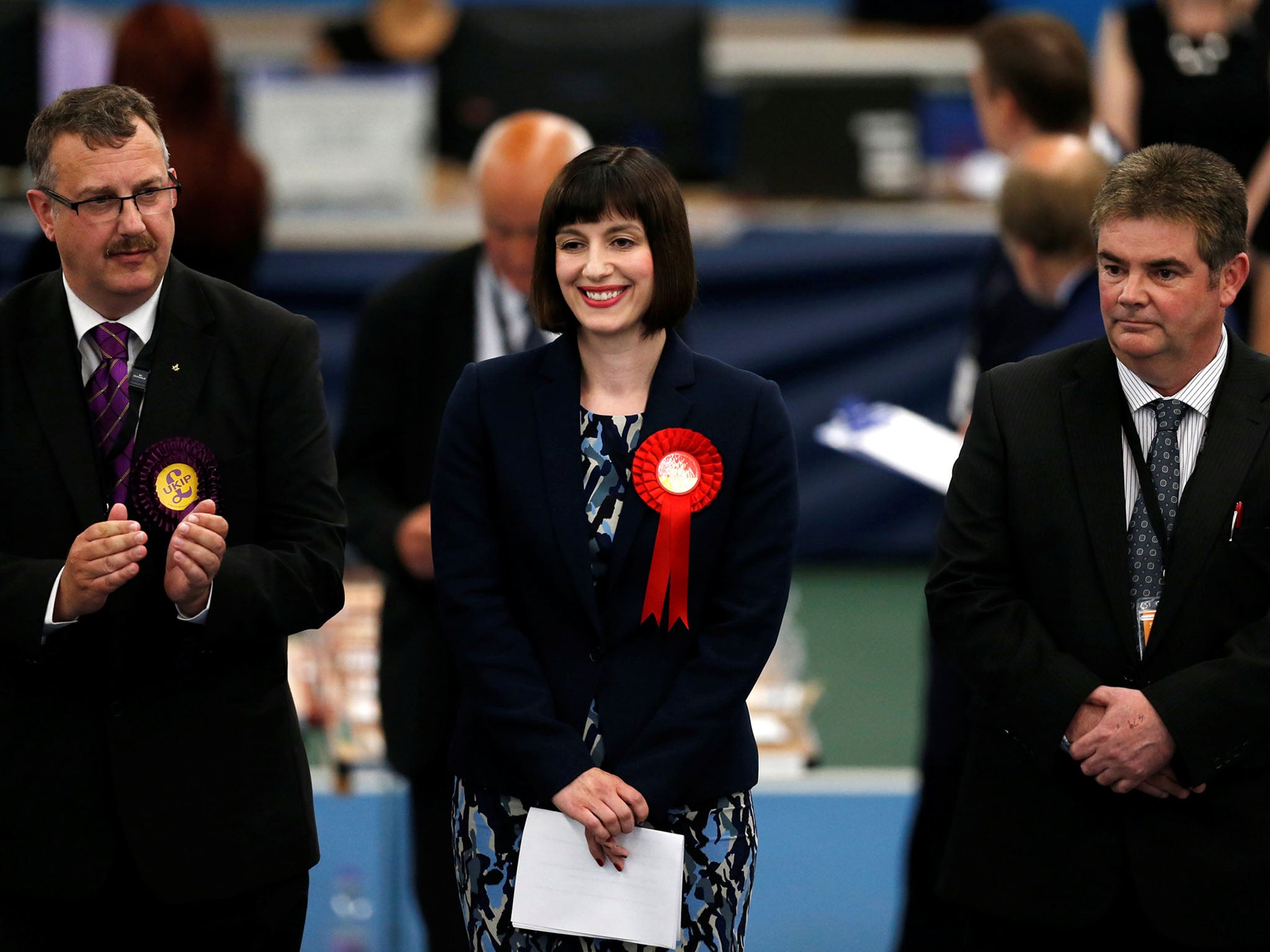 The Houghton and Sunderland South Labour candidate is re-elected, one of the first seats to be announced