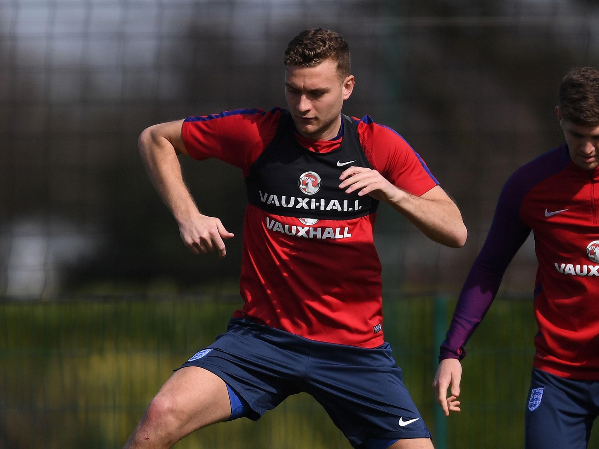 Gibson was called into the England squad in March