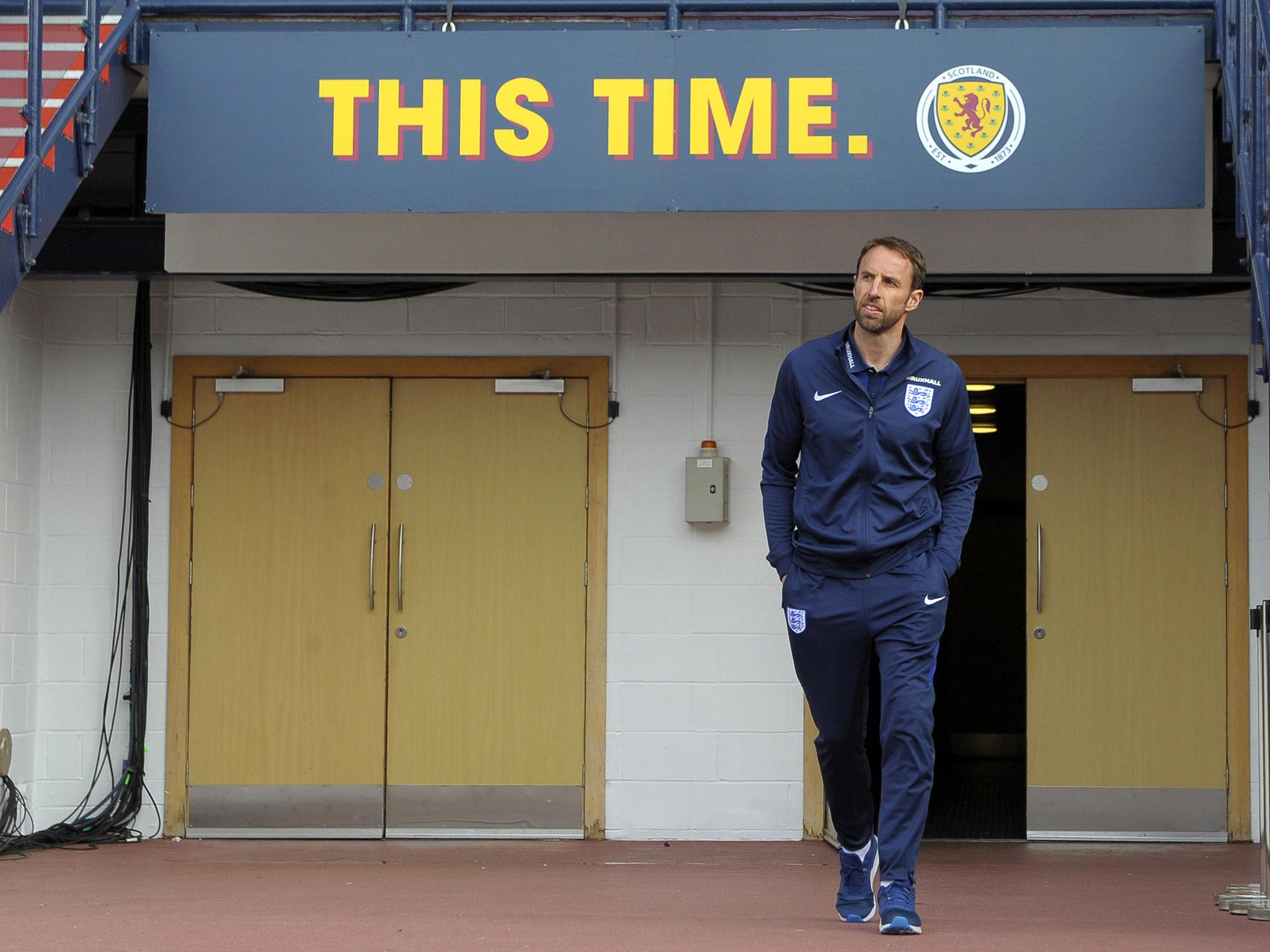 Southgate said he can see progress in his side