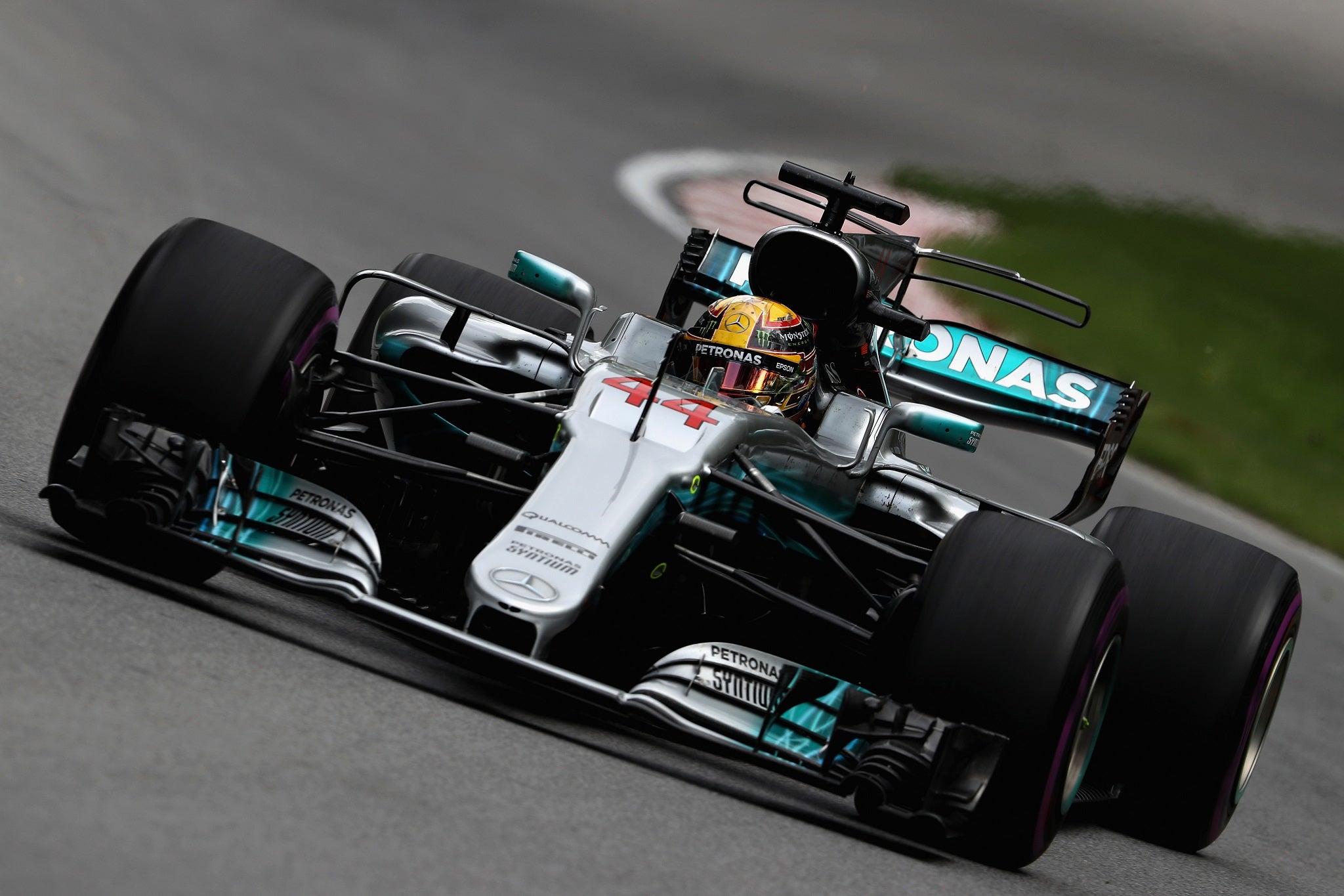 Lewis Hamilton looked back on the pace in Montreal after his off-weekend in Monaco