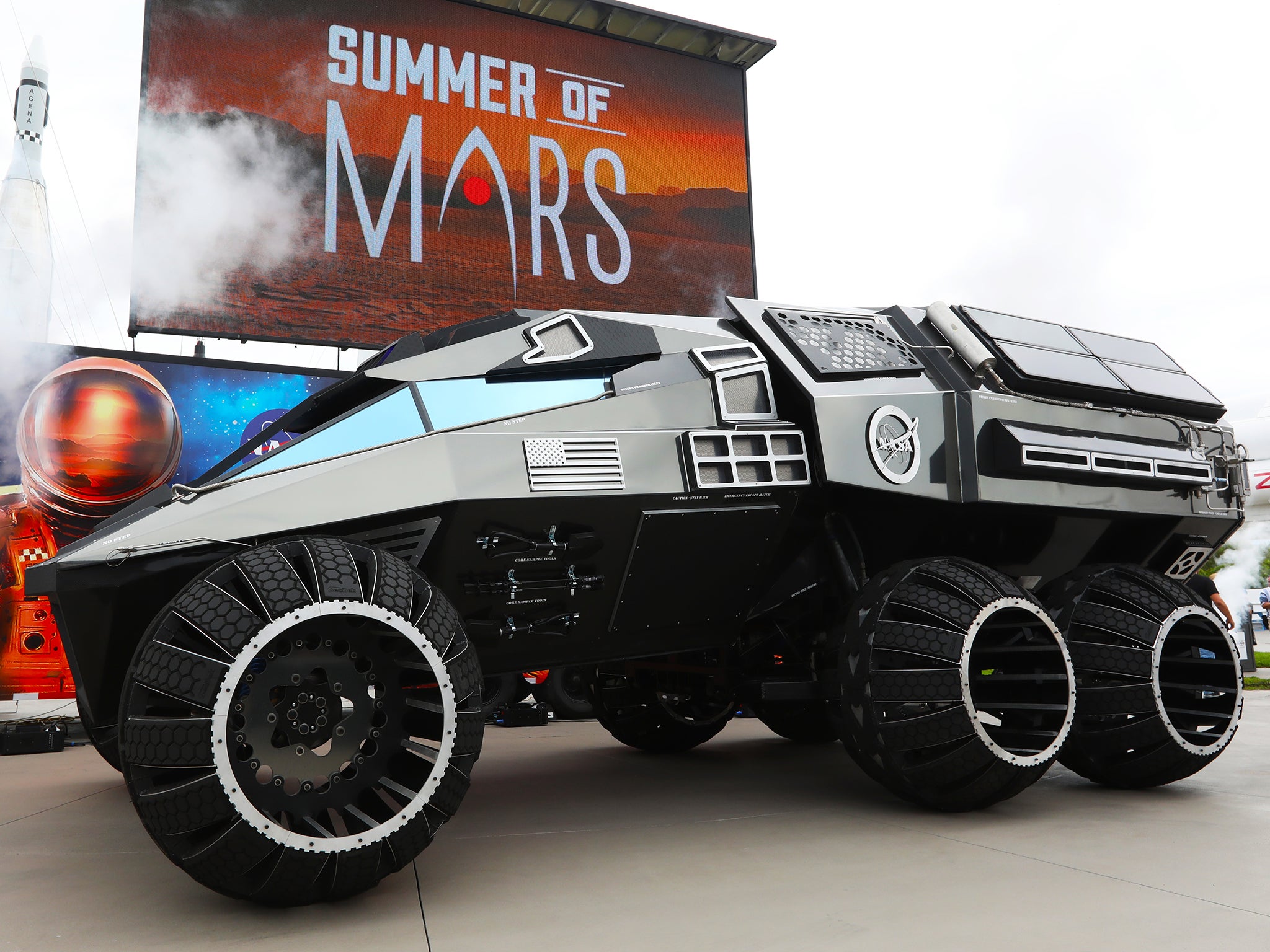 The Parker Brothers concept of a new Nasa Mars Rover