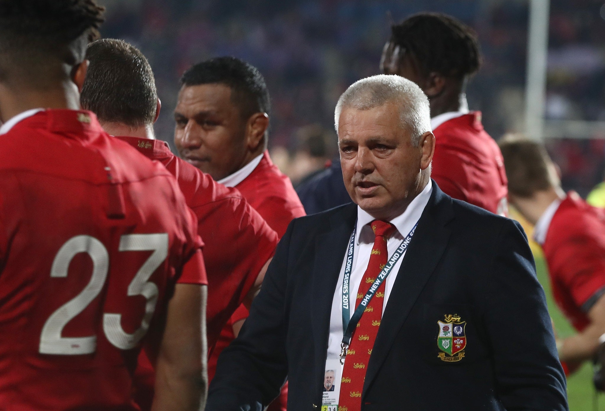 Extra attention is being put on Gatland's comments earlier in the tour