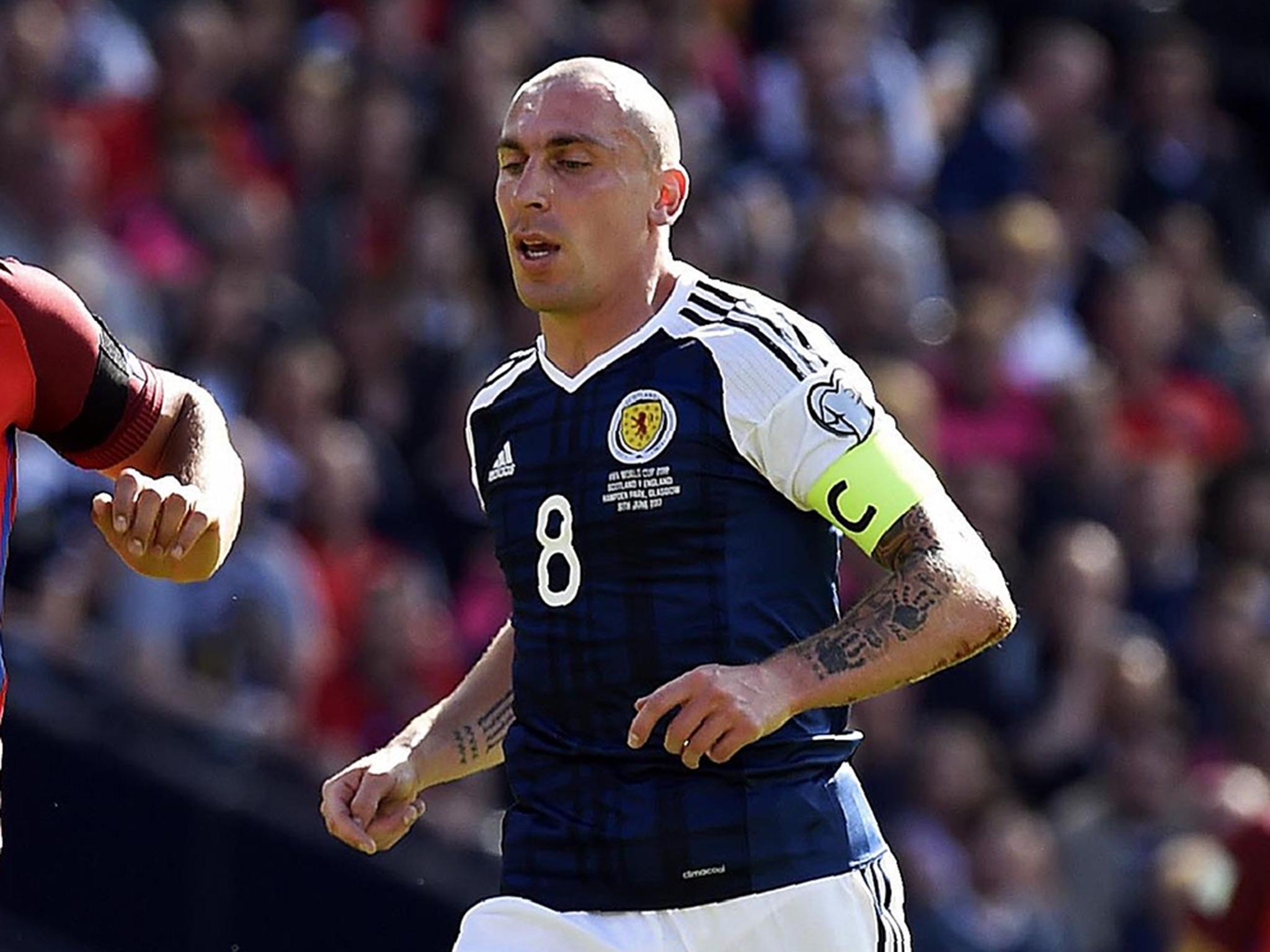 Scott Brown struggled for Scotland (Getty)