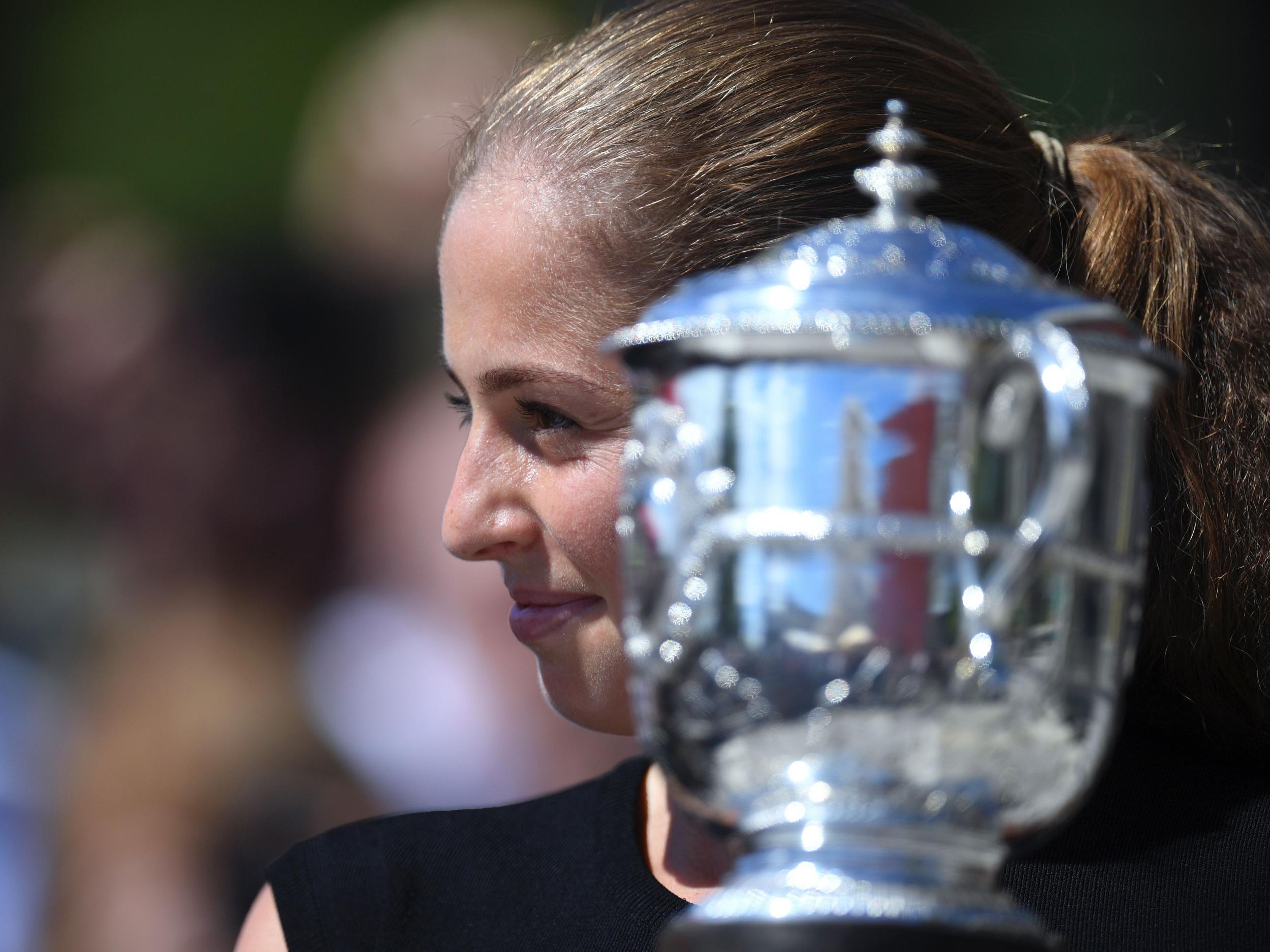 Ostapenko is the first player since Gustavo Kuerten to win their first career title at a Slam