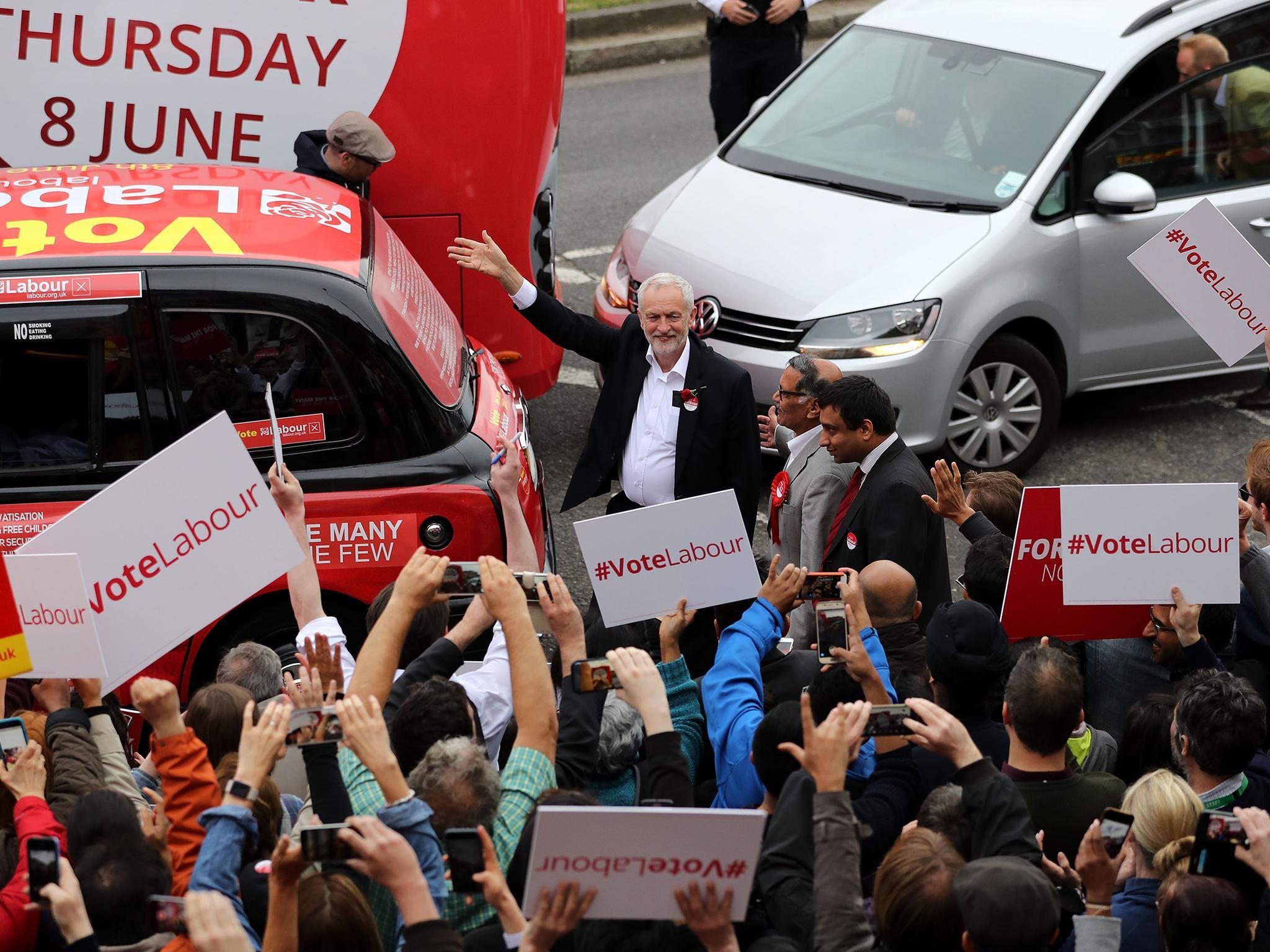 Campaign groups like Momentum were successful in helping to spread Labour’s messages