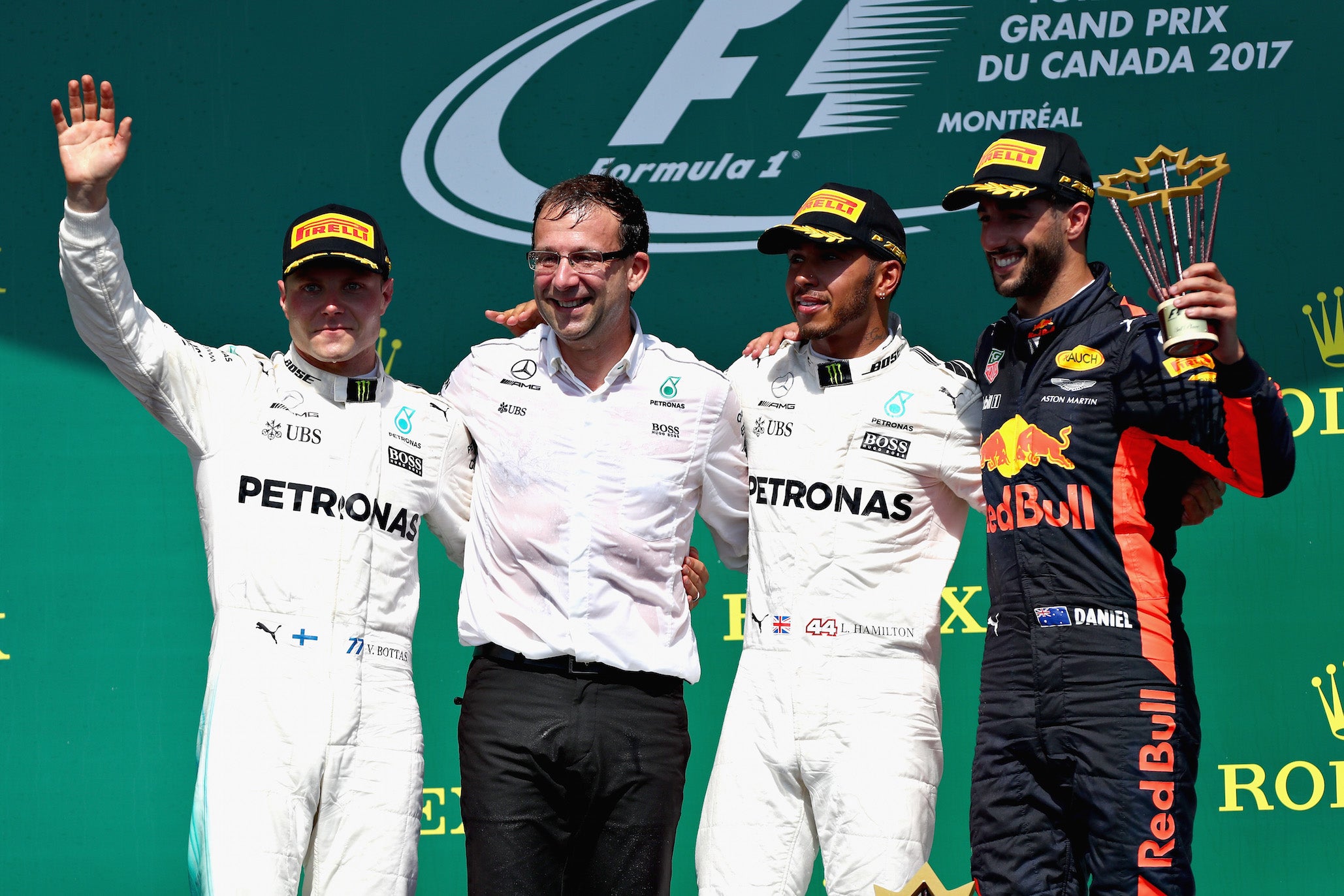 It was a good day for Hamilton who drove superbly