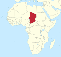 The landlocked country stretches from the Sahara to Cameroon