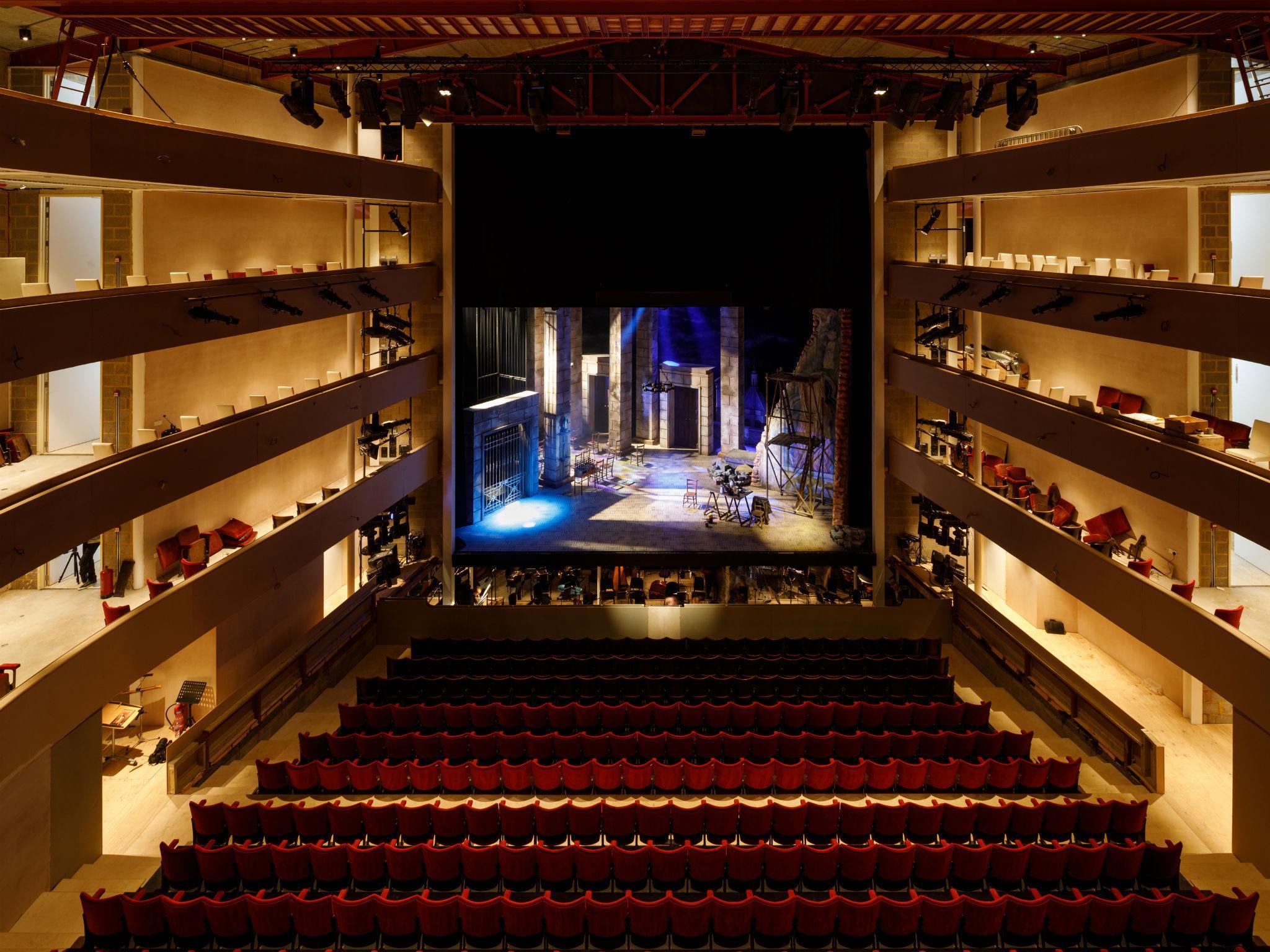 The newly opened Theatre in the Woods is the new home of Grange Park Opera after a bust-up with Grange Park's landlords last year