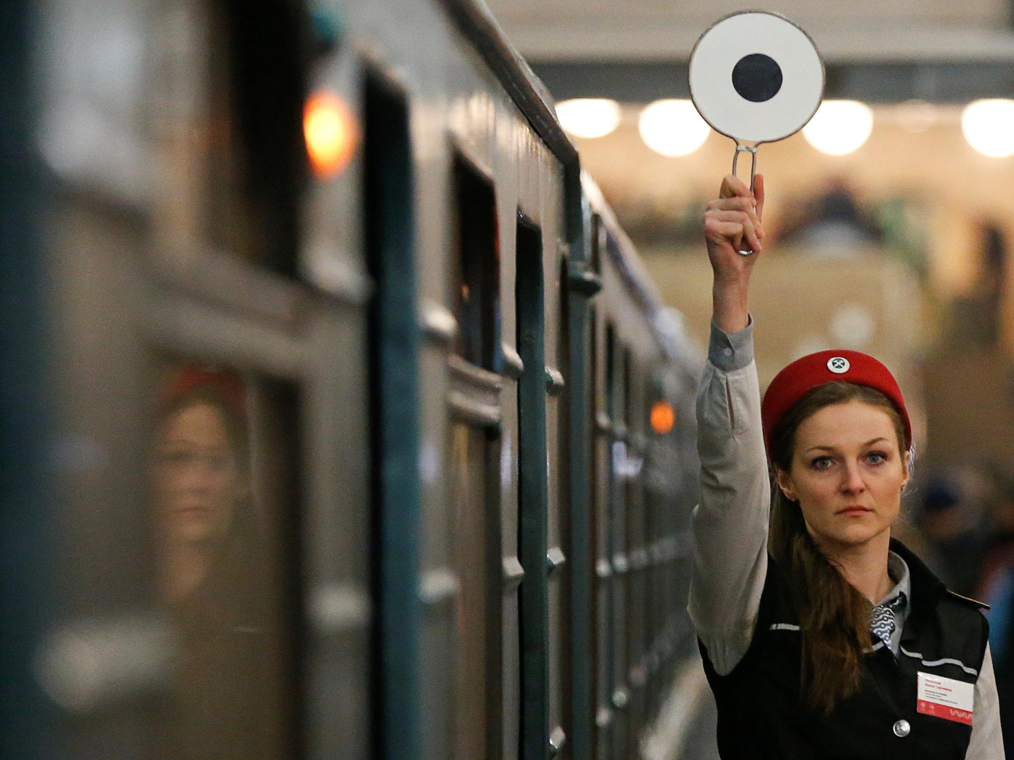 Women are barred from driving trains under Russian employment law