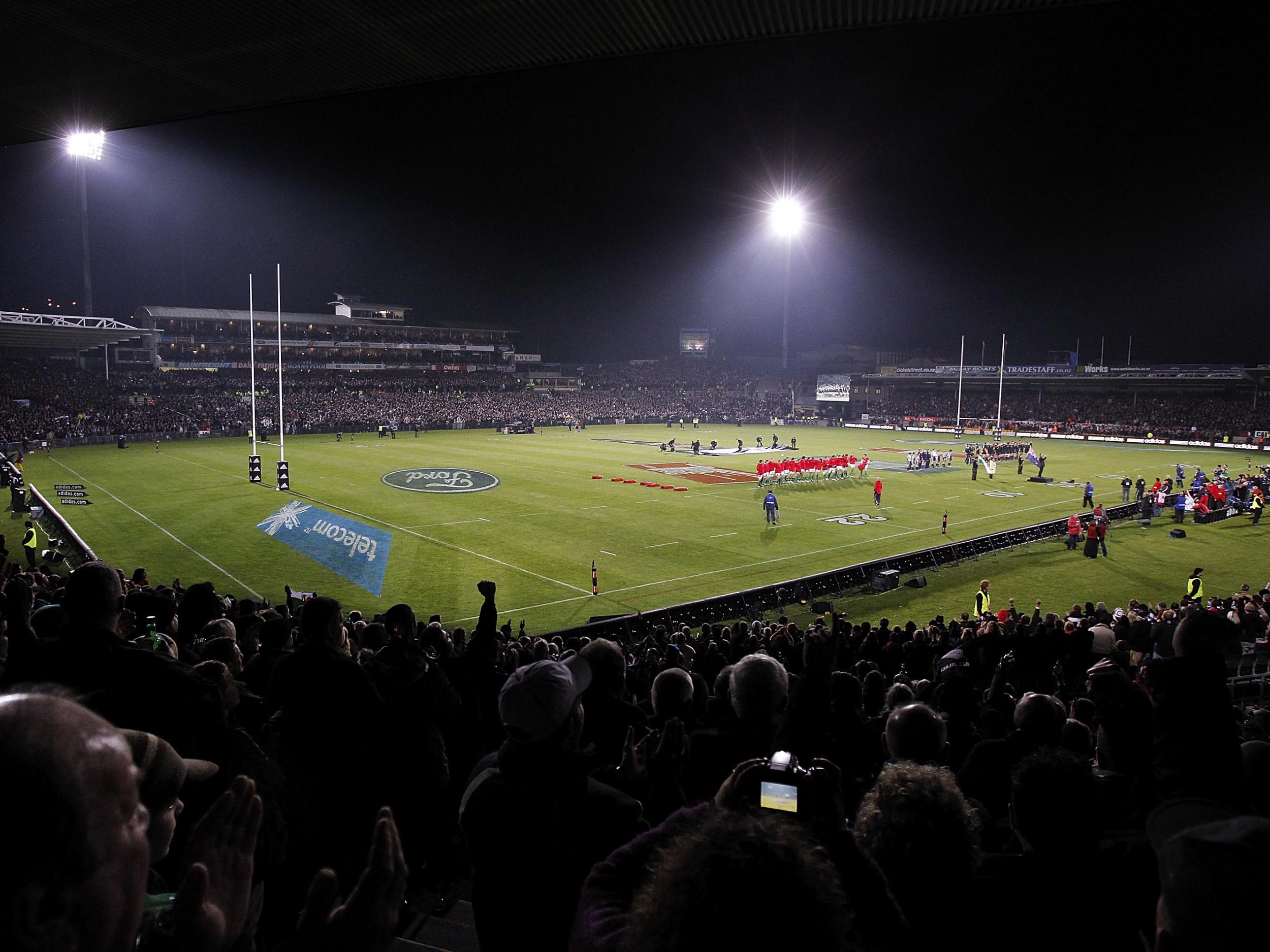 Wales played the All Blacks at Carisbrook in 2010