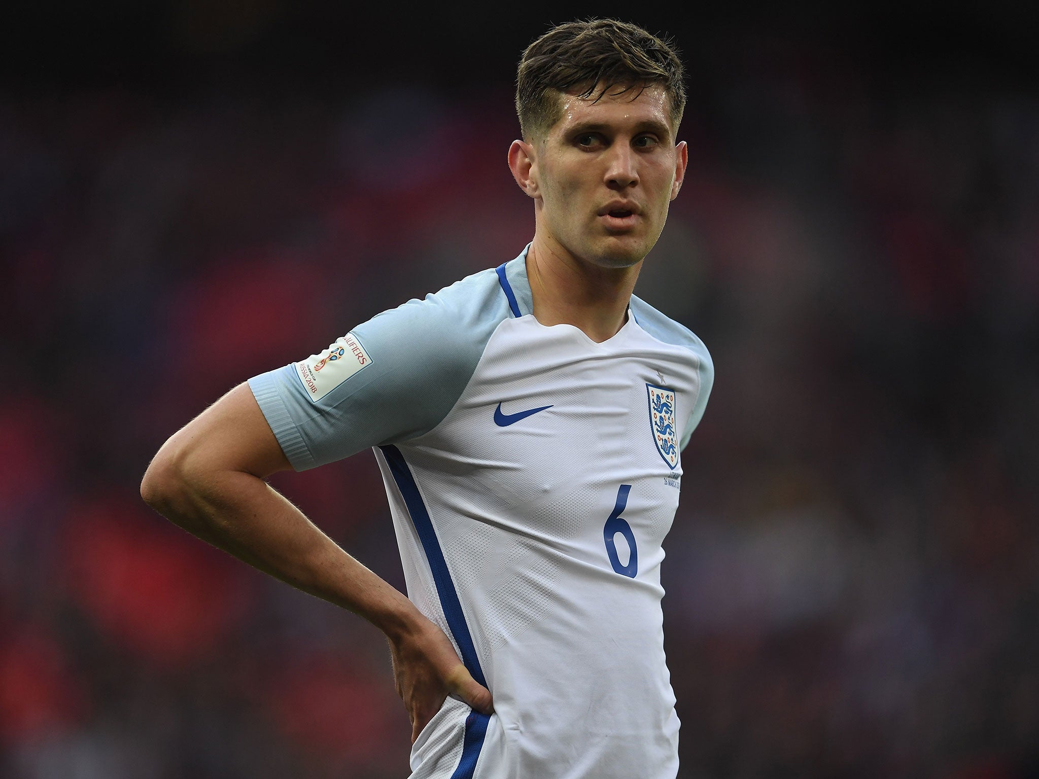 John Stones could feature in a midfield position for England