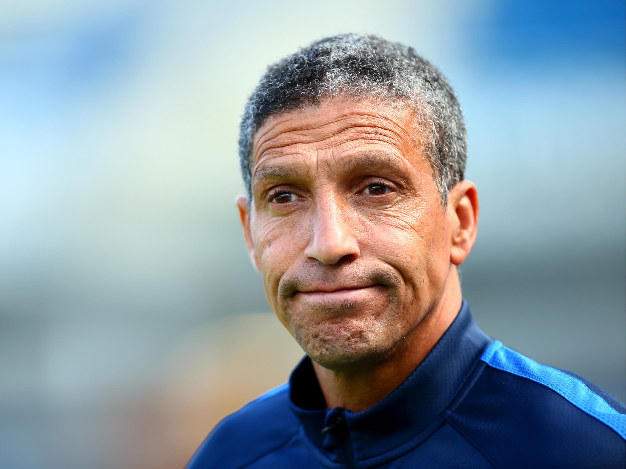 Chris Hughton has talked up Brighton’s next two games (Getty)