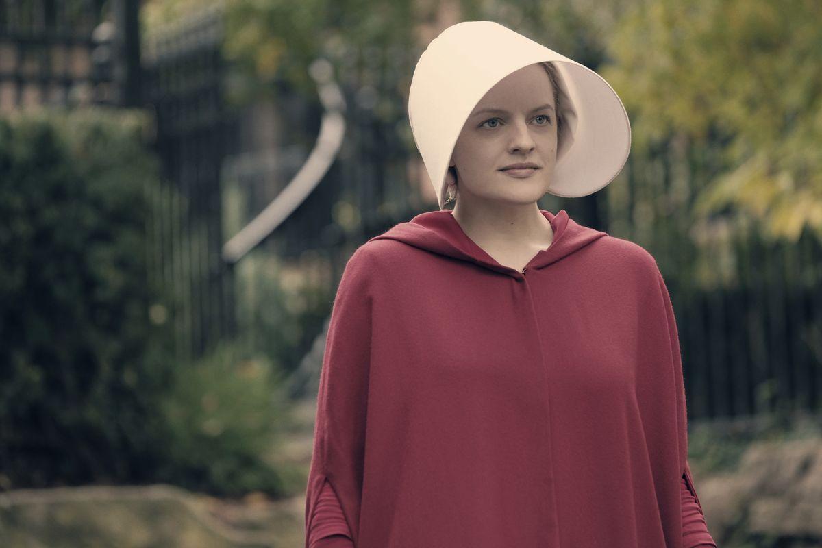 Elisabeth Moss in 'The Handmaid's Tale'