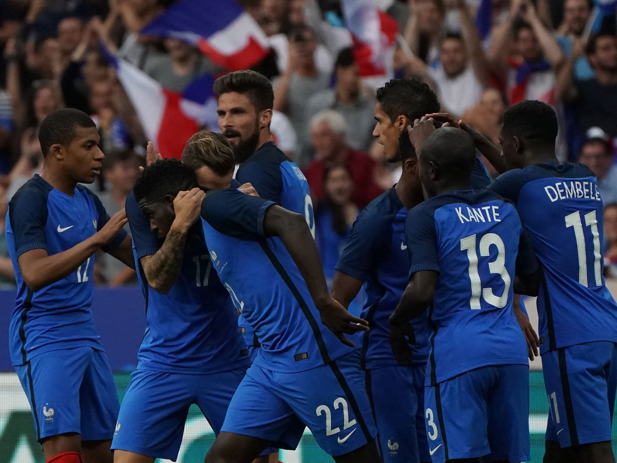 Umtiti drew level for the hosts in the first half