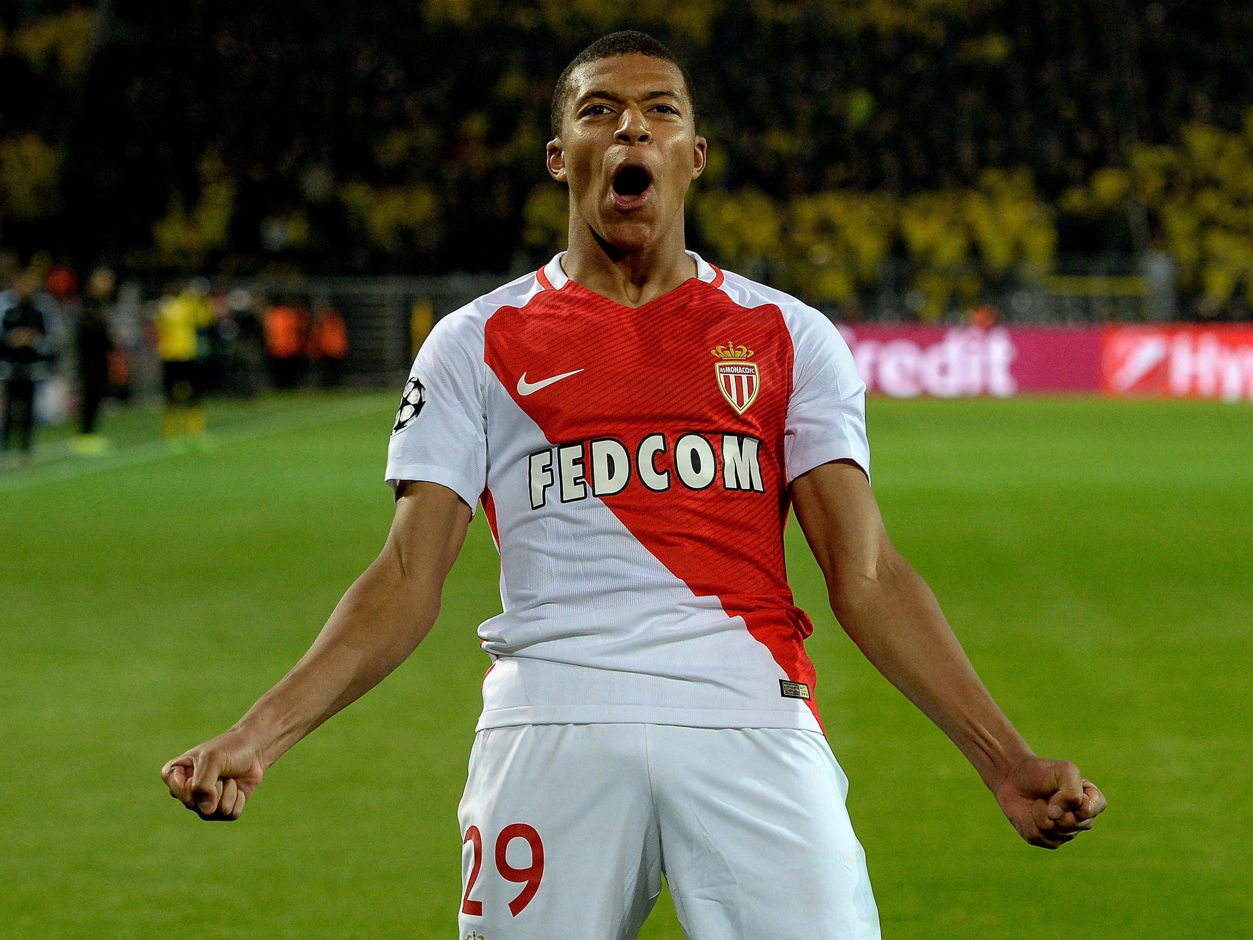 Mbappe enjoyed a breakout campaign for Monaco