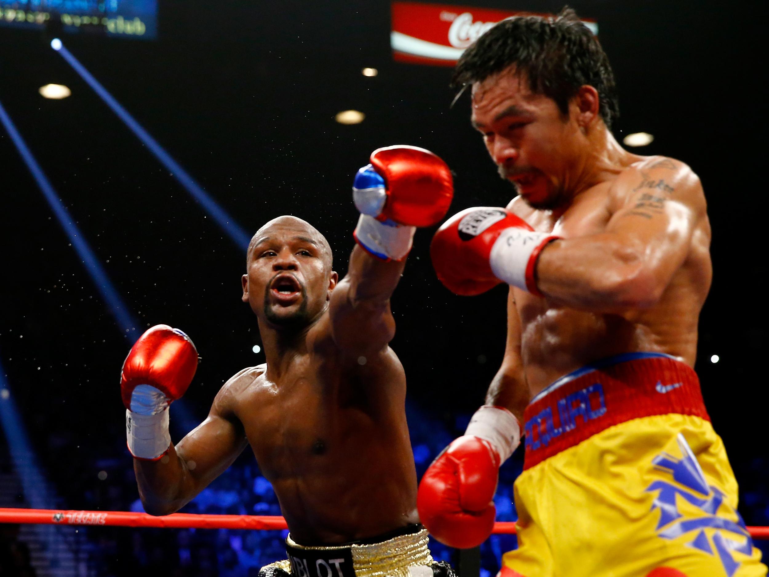 Mayweather v Pacquiao will be surpassed by the McGregor fight (Getty)
