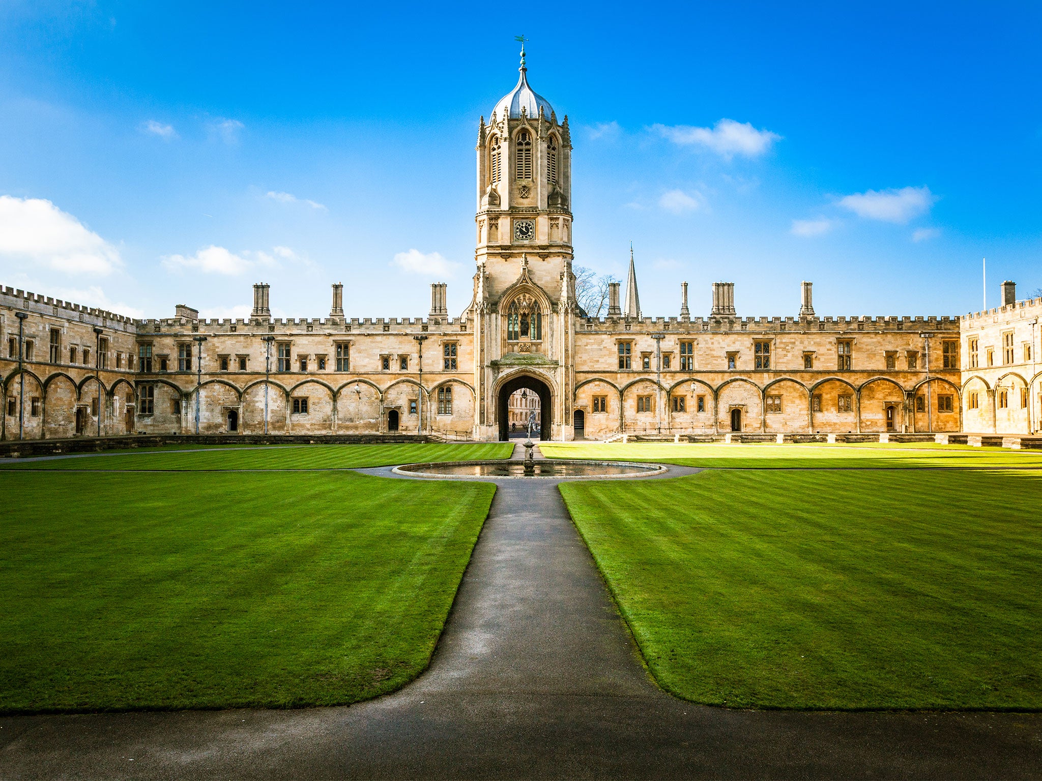 Oxford University is a member of the Russell Group, demanding changes to Ms May’s plans