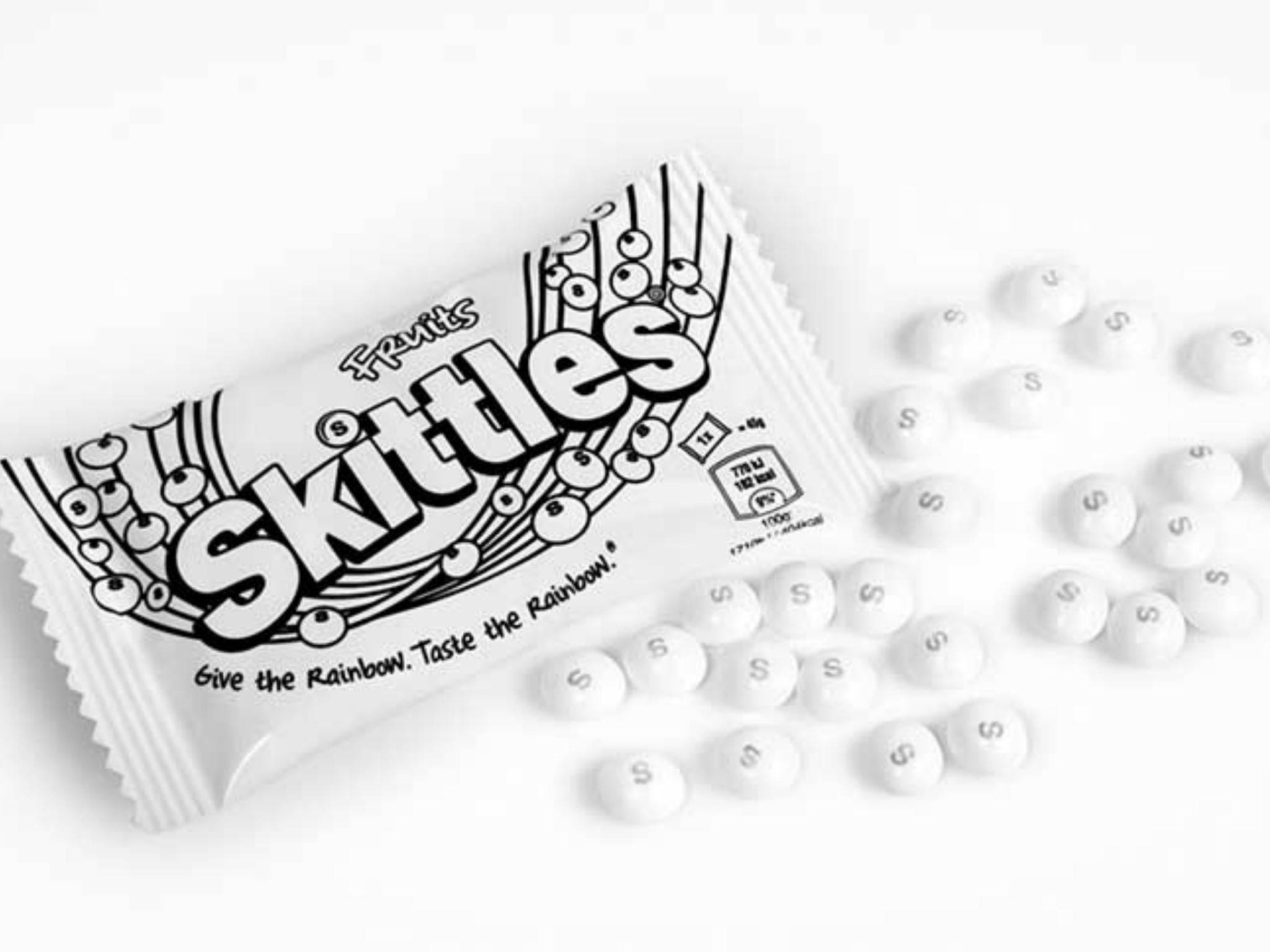 Skittles have ditched the rainbow to celebrate Pride month